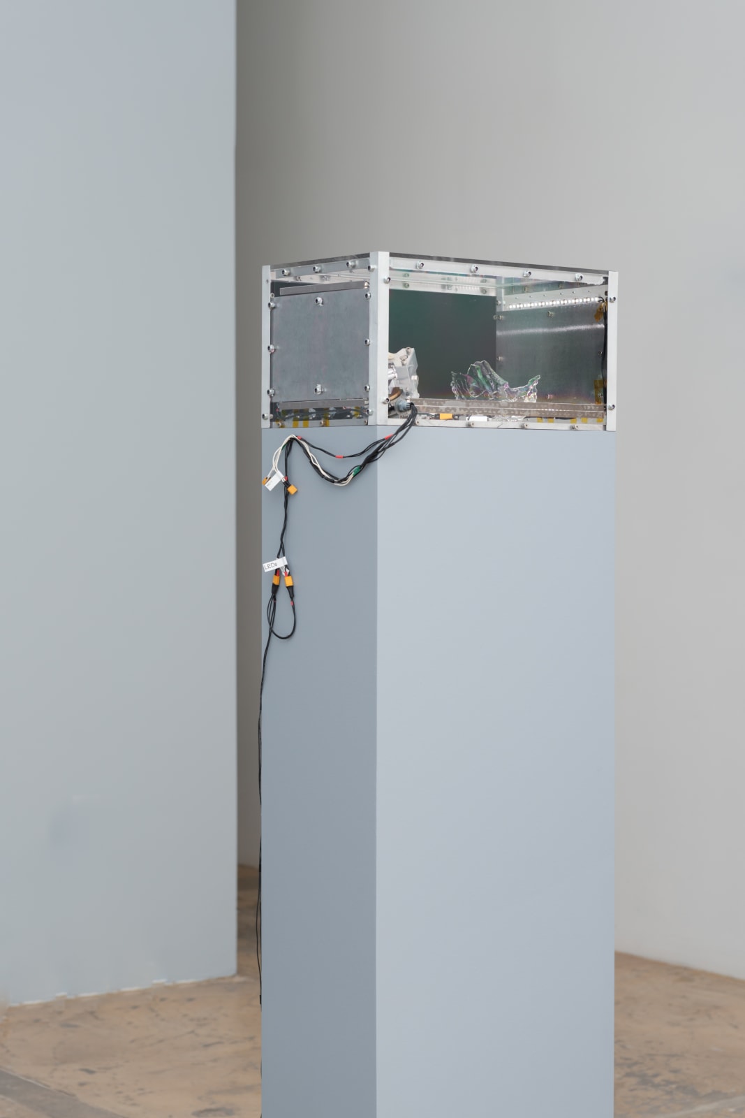 Xin Liu, Living Distance - Payload and EBIFA sculpture, 2019