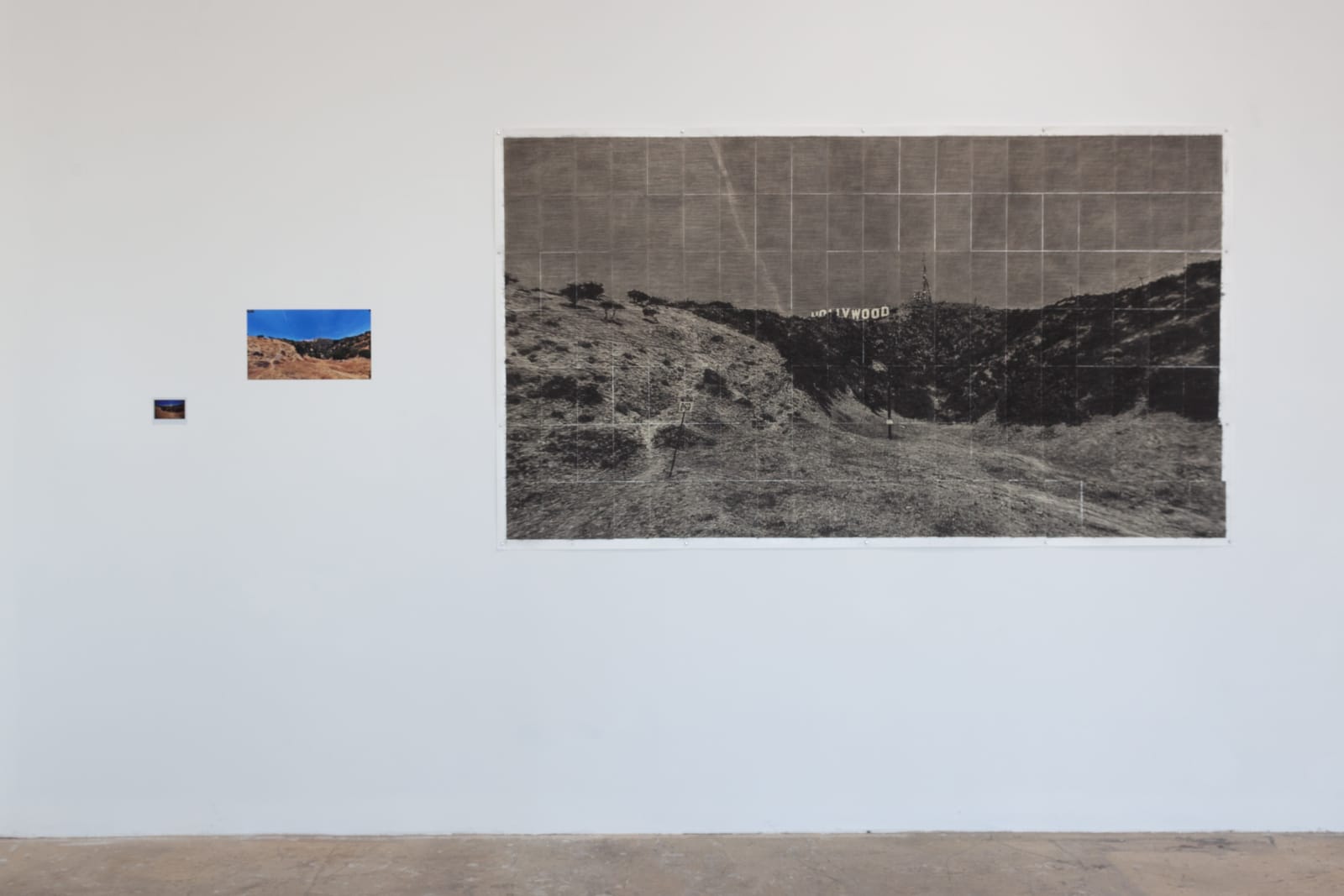 Li Shun, Sketch - Hollywood Sign, 2018