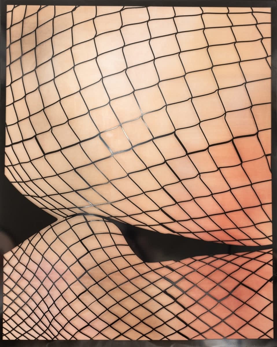 Makiko Harris, Stockings 12 (Large, Foot, Black), 2024