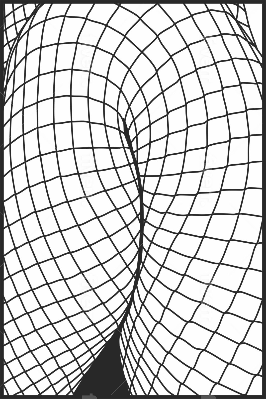 Makiko Harris, Stockings (Navy Blue), 2026