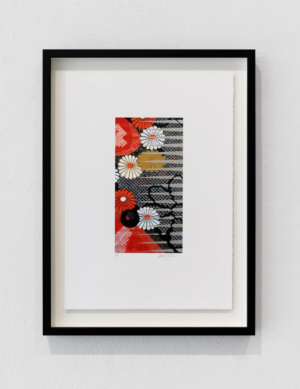 Makiko Harris, Kimono, Red + Silver, 2024