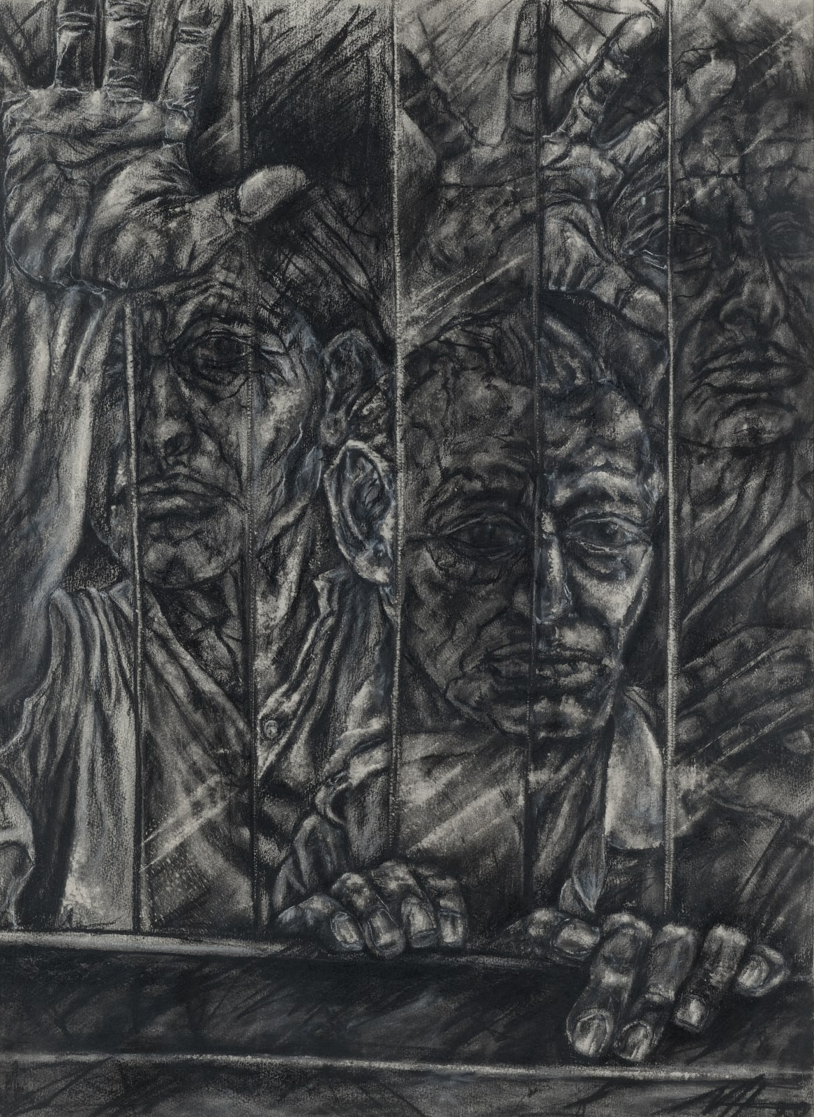 Mal Fostock, Confined, 1988