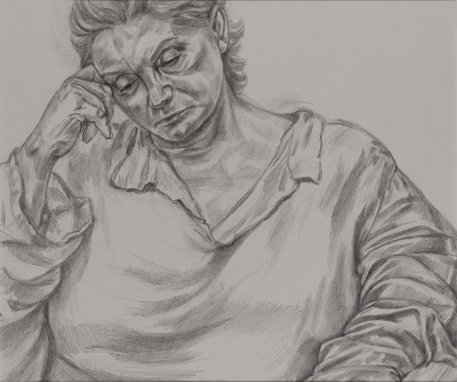 Mal Fostock, Bushra in reflection, 2007