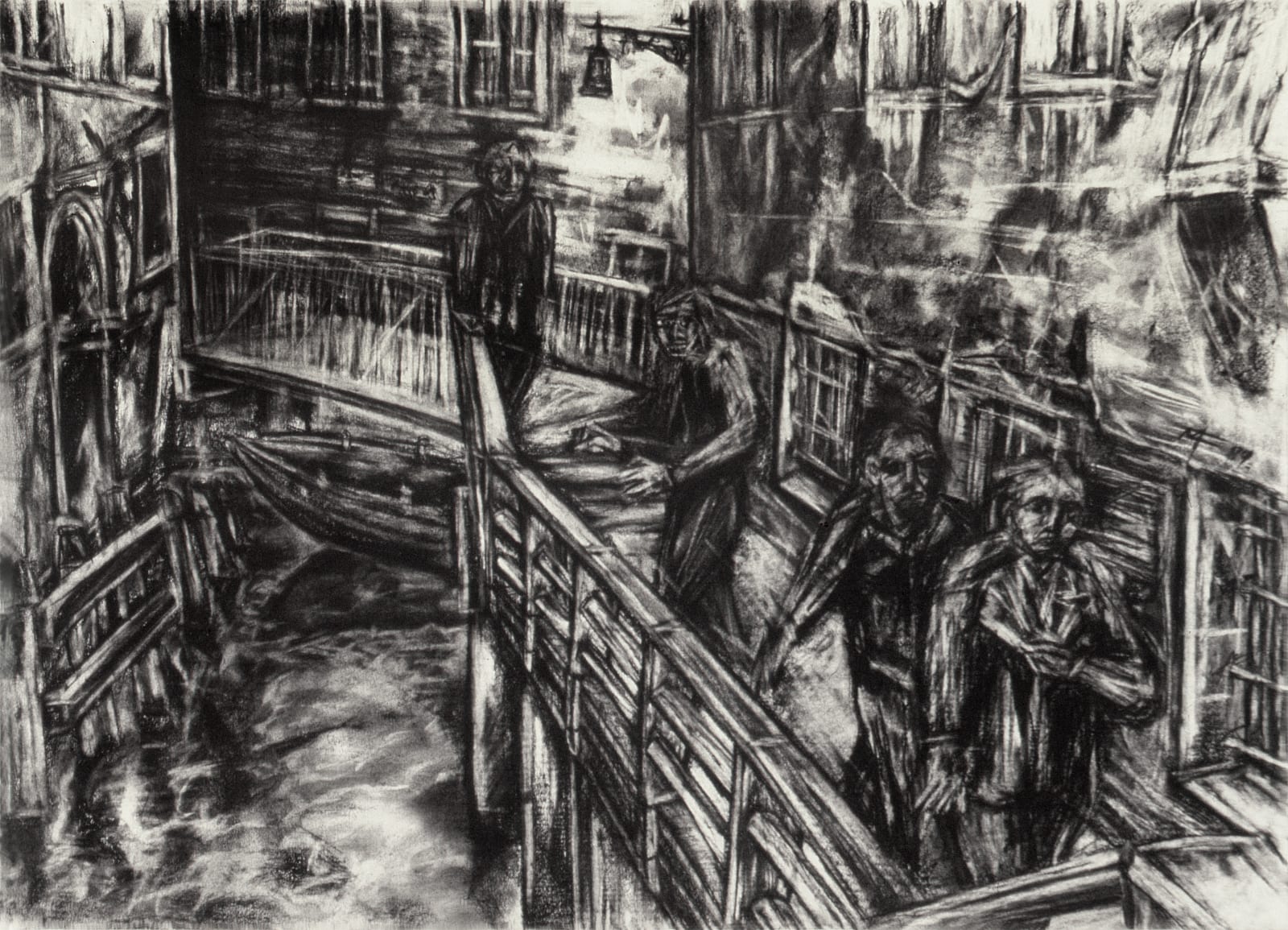 Mal Fostock, Shadow Bridge, 1989