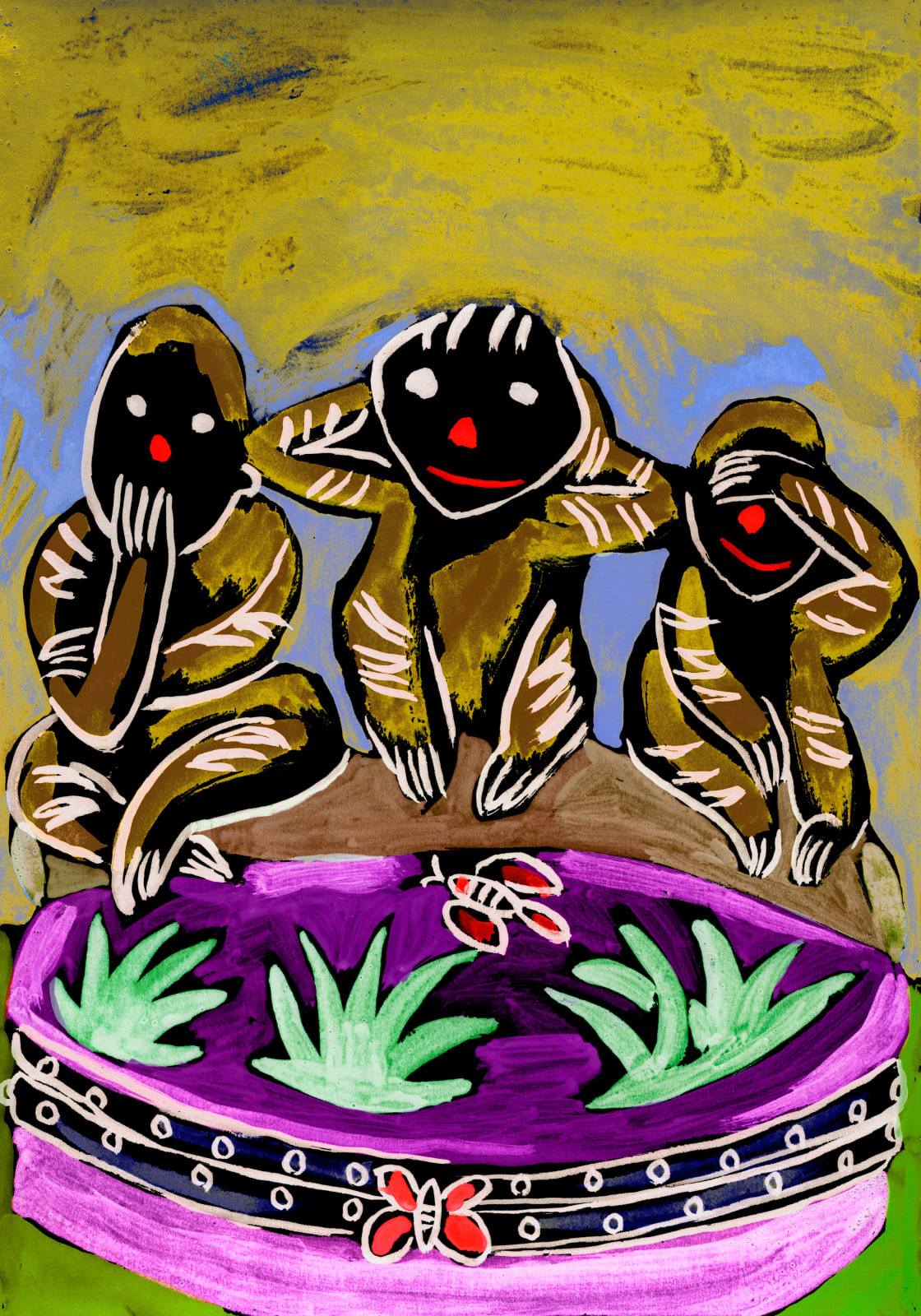 Mal Fostock, No Evil, 2002