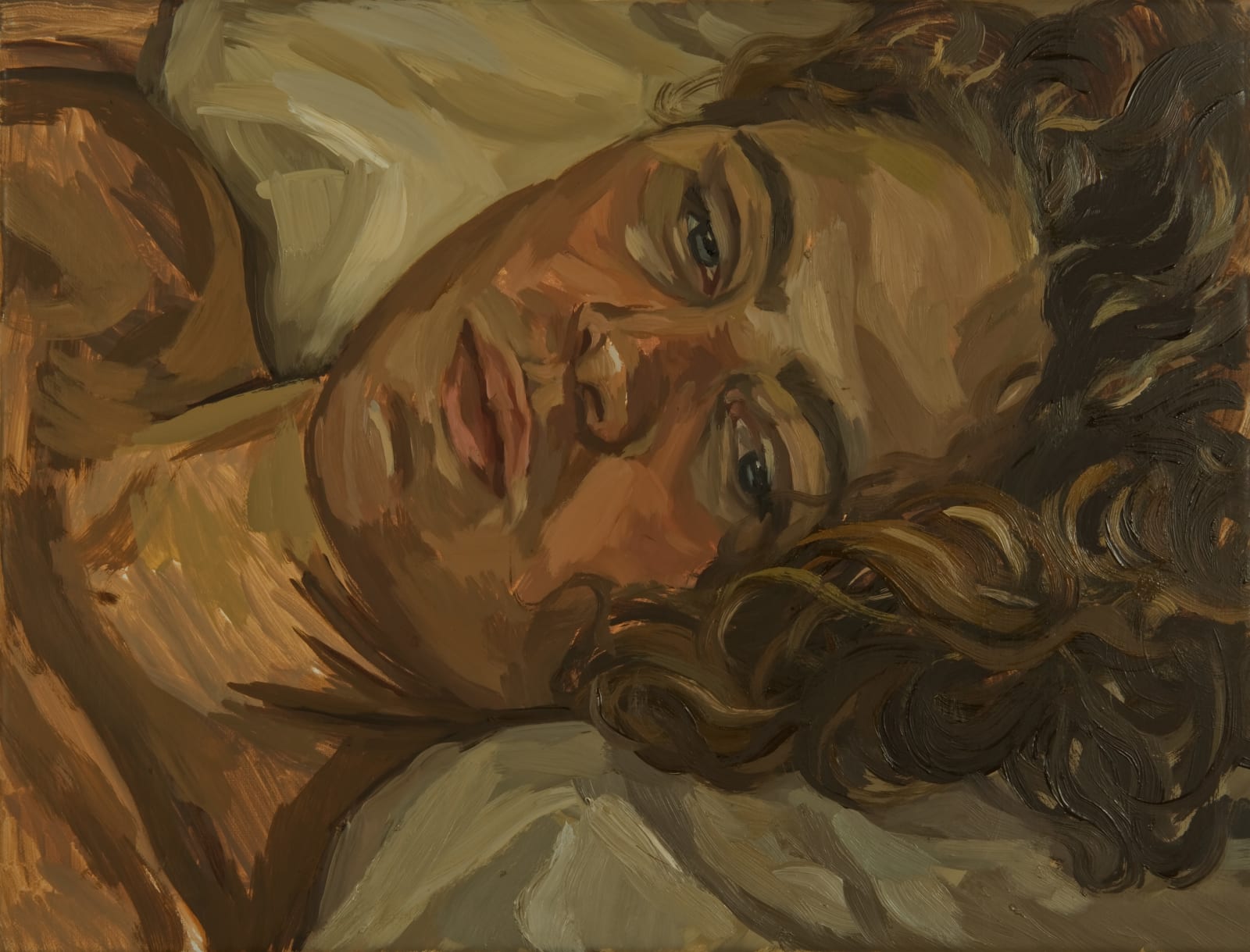 Mal Fostock, Jenny with Curls, 2006