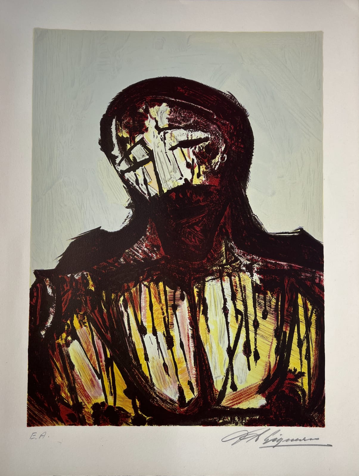 David Alfaro Siqueiros, "Sangre de Cristo", 1969