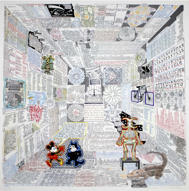 Pedro Friedeberg, Codice Miguelito II, 2020