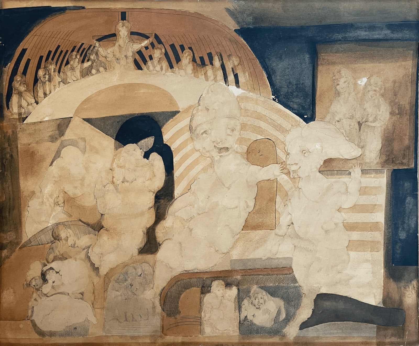 Francisco Corzas, "Última cena", 1967