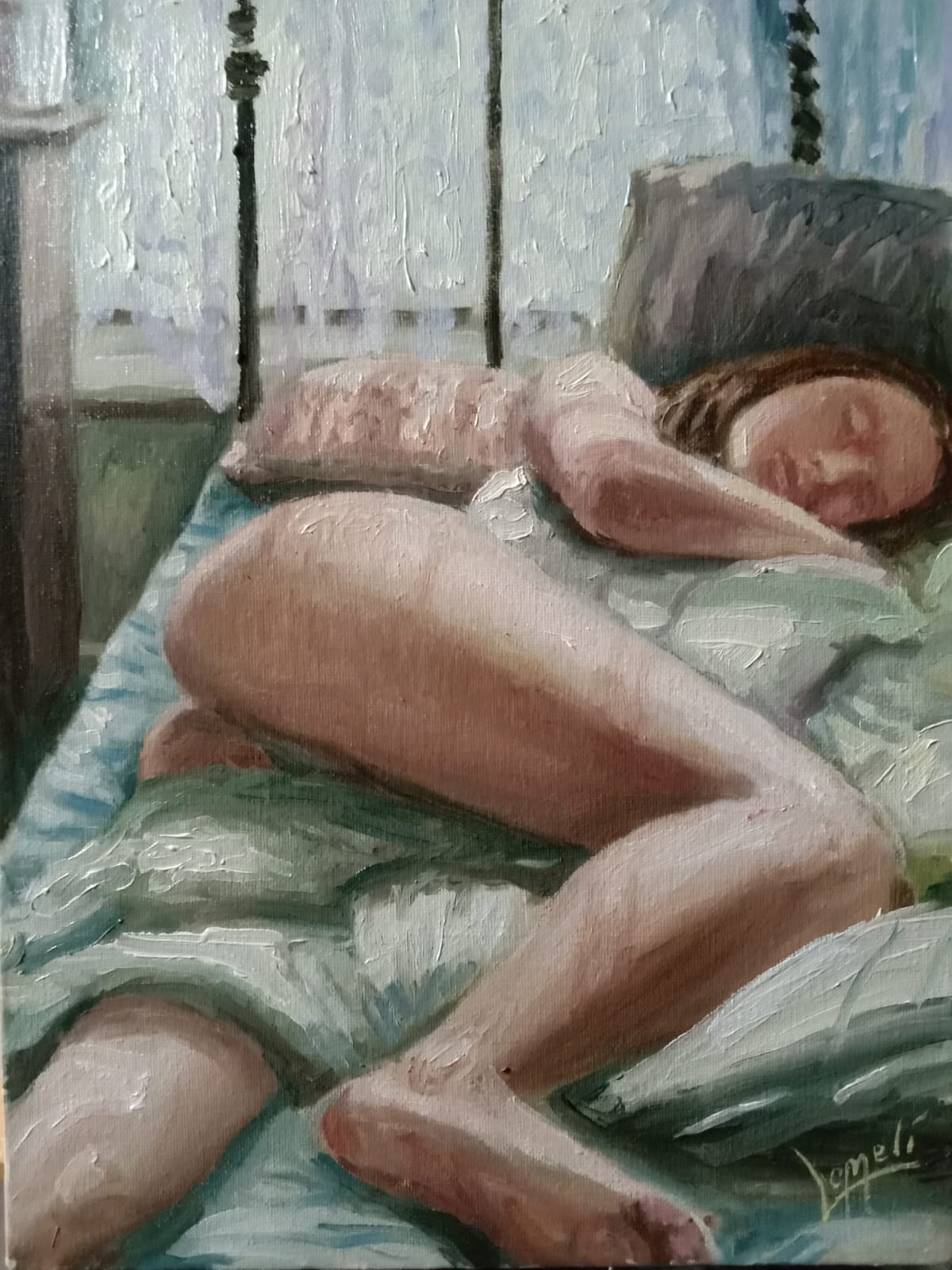 Hirán Lomelí, "Amanecer intrusivo", 2024