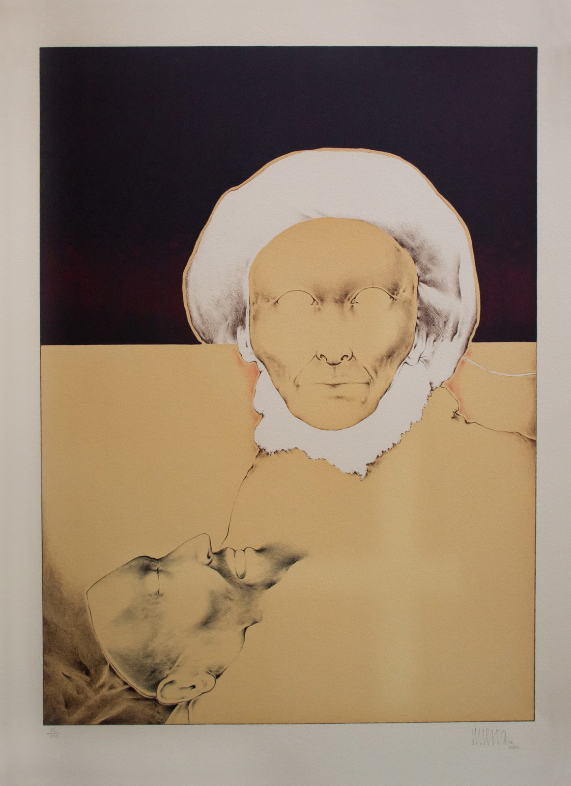 Marcos Huerta, "Máscaras del hombre (Turbante)", 1978