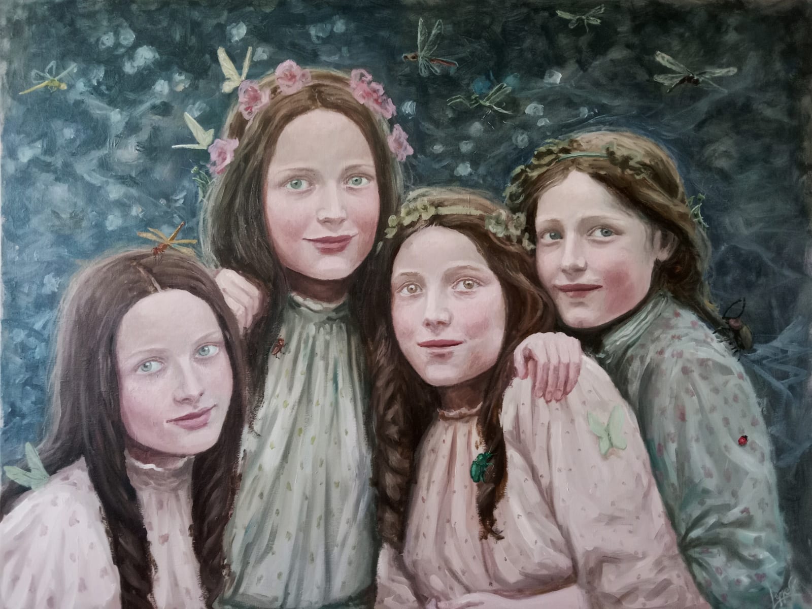 Hirán Lomelí, "Ninfas", 2023