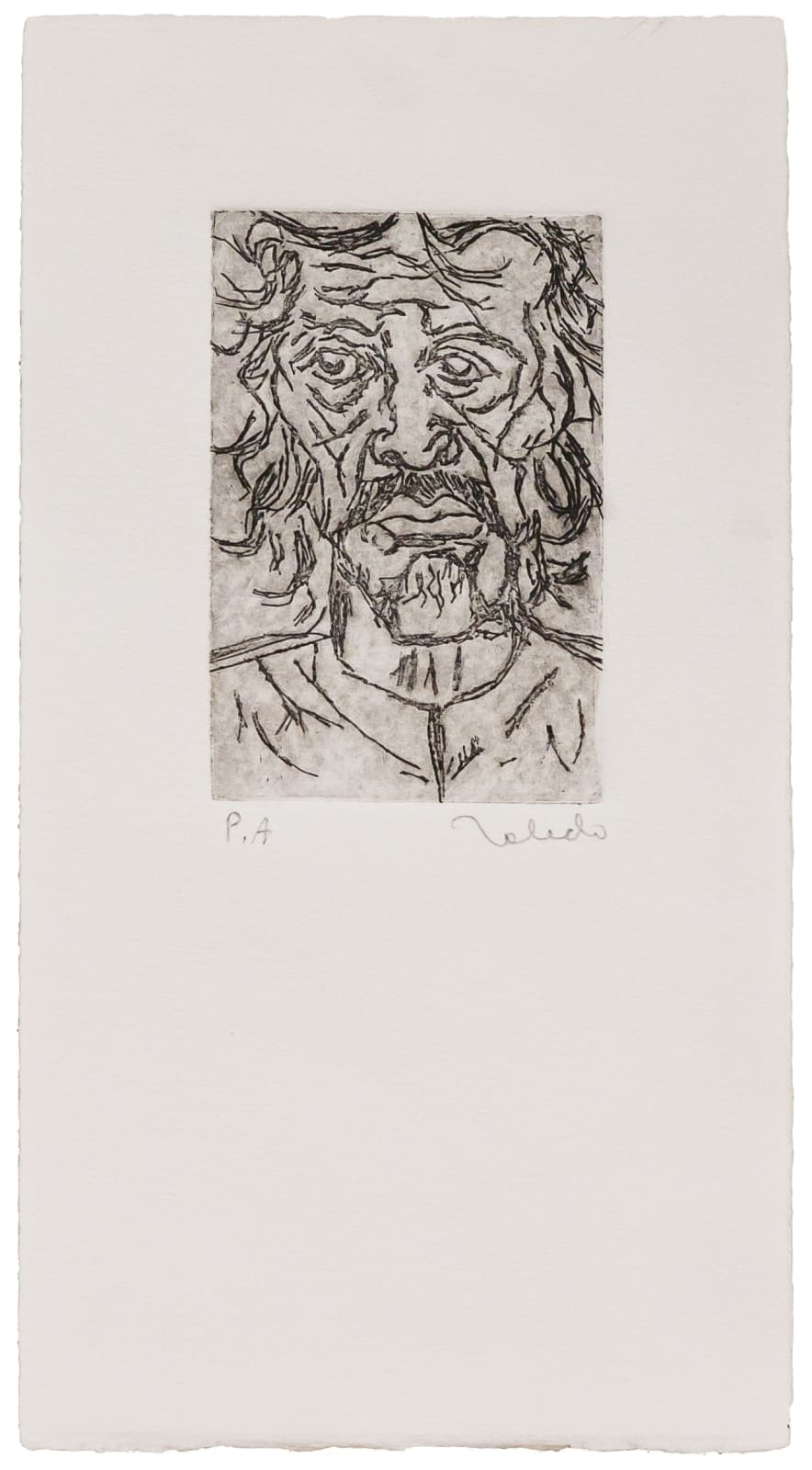 Francisco Toledo, "Autorretrato", S/F