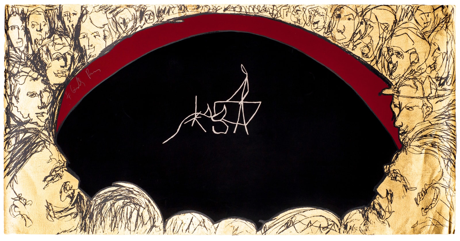Emiliano Gironella, "Ruedo taurino". , S/F