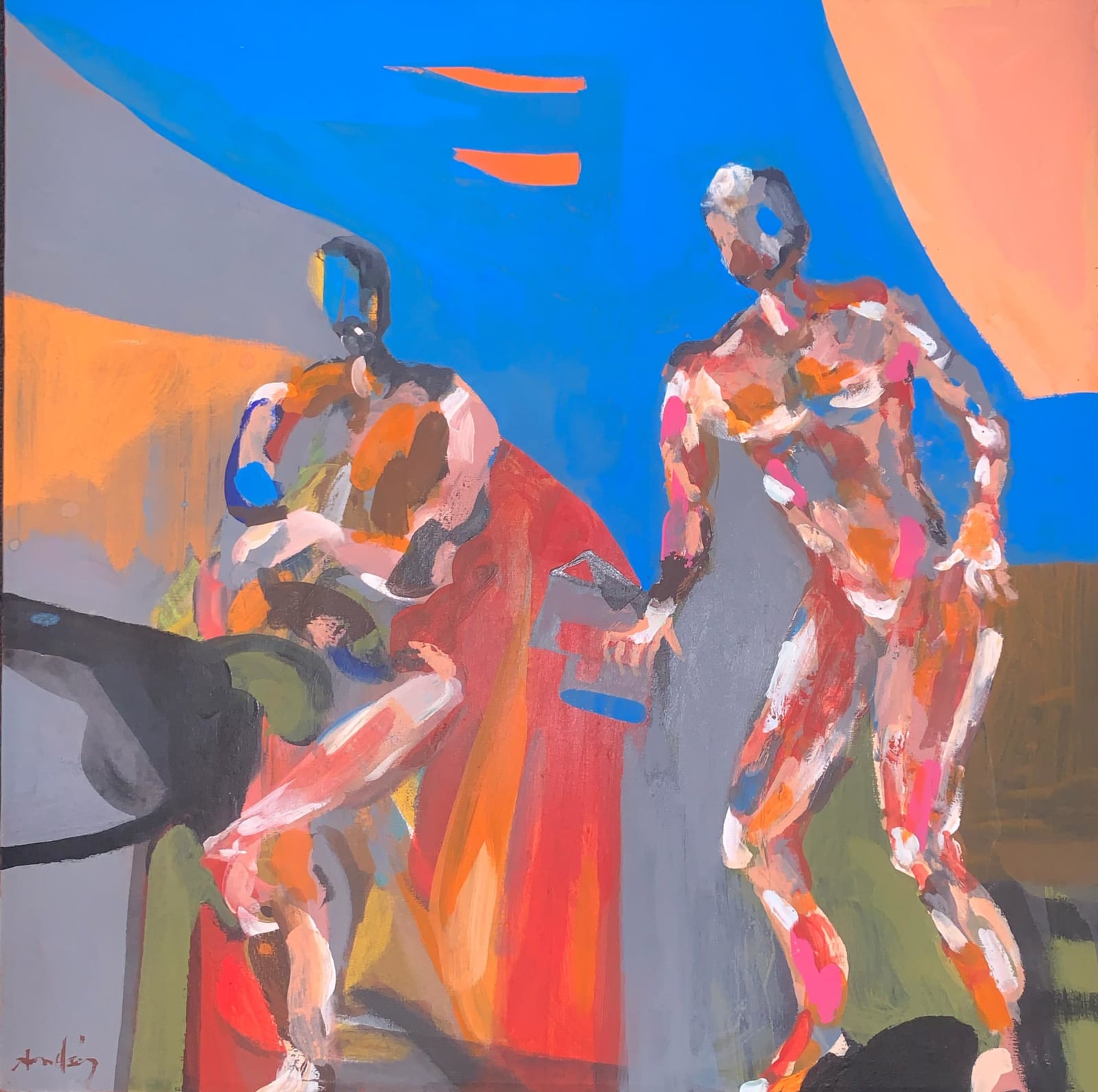 Armando Meléndez, "Waiting", 2020