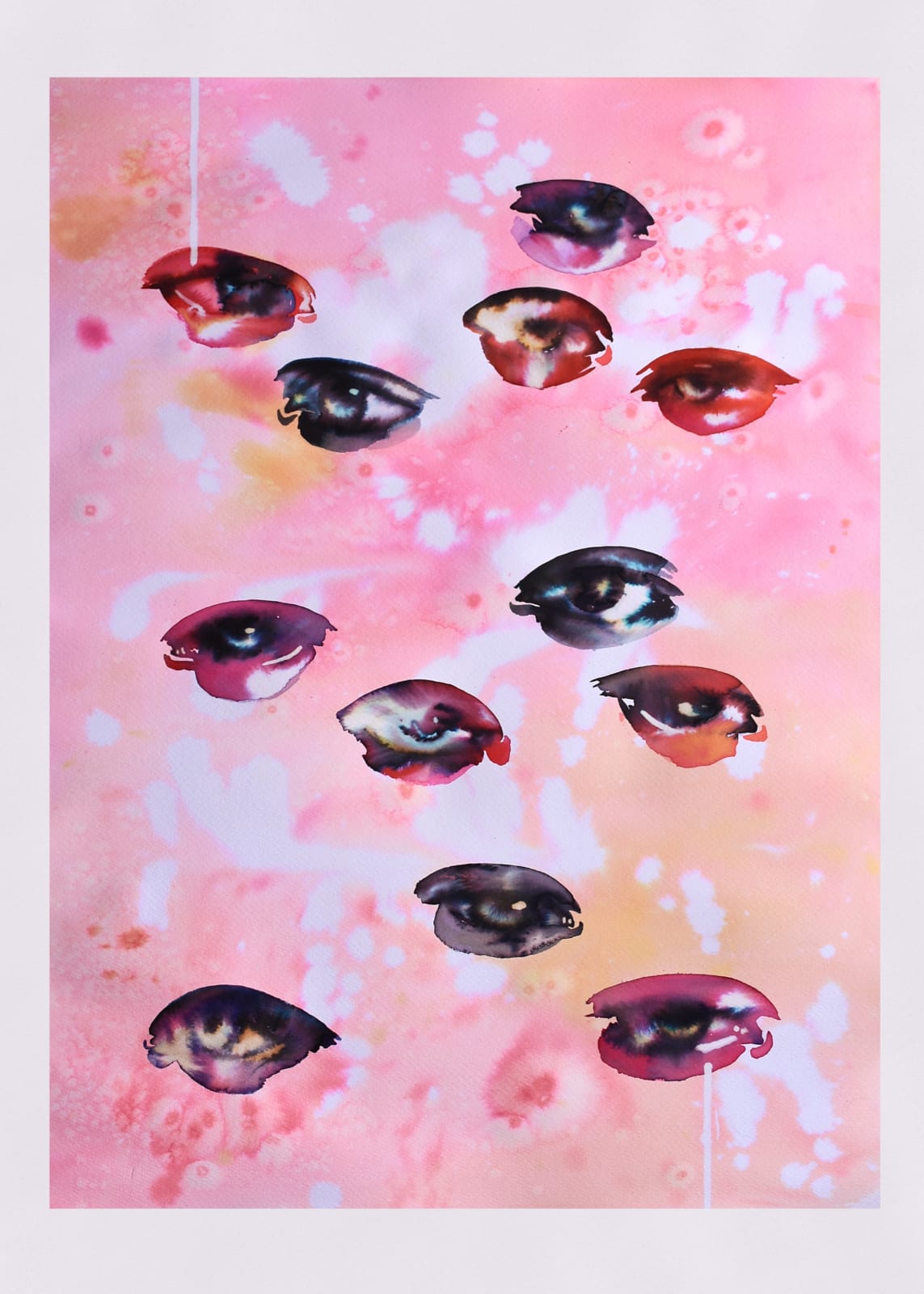 Paulina Goca, "All eyes closed", 2022