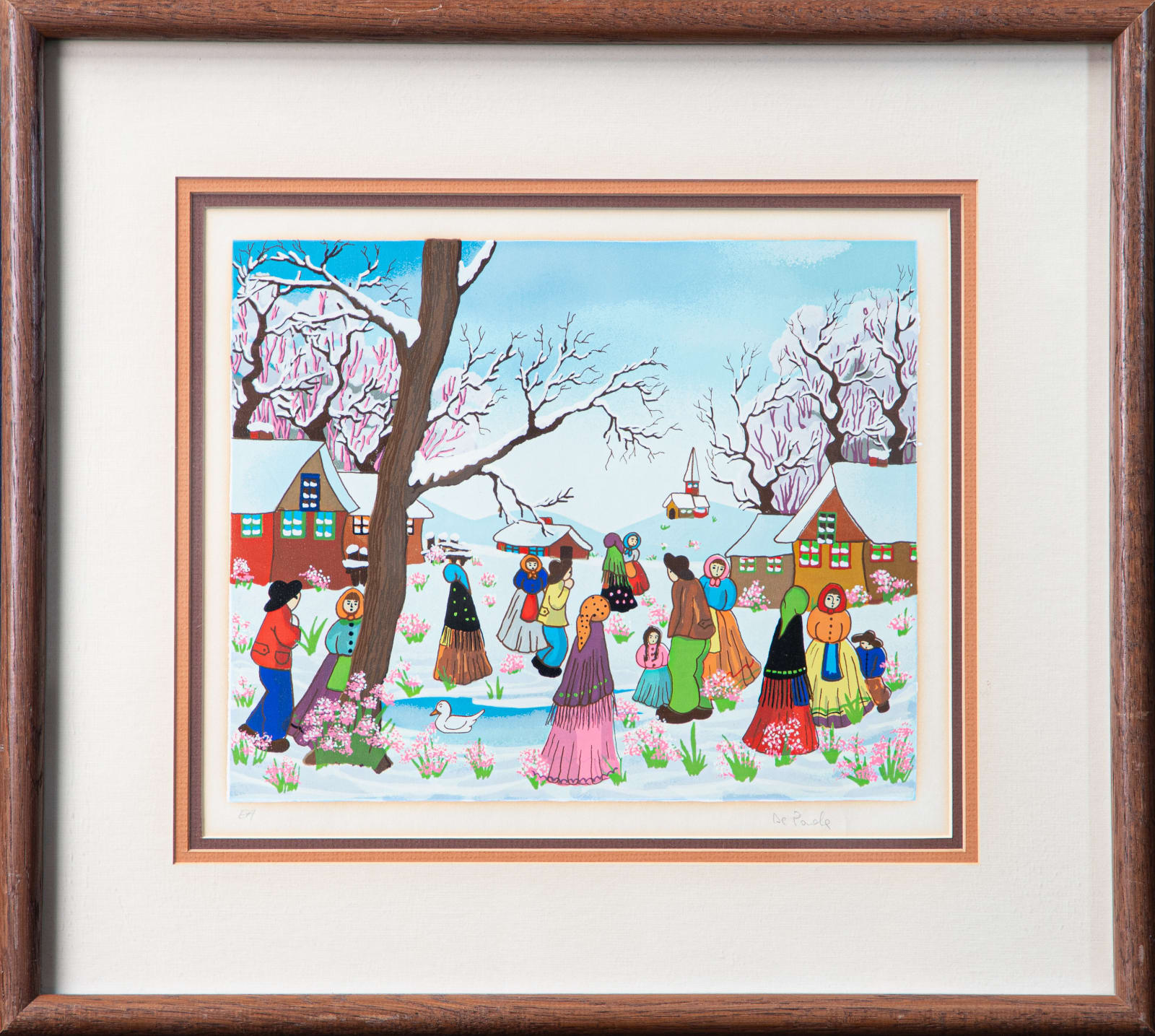 DePaola, "Escena de invierno"
