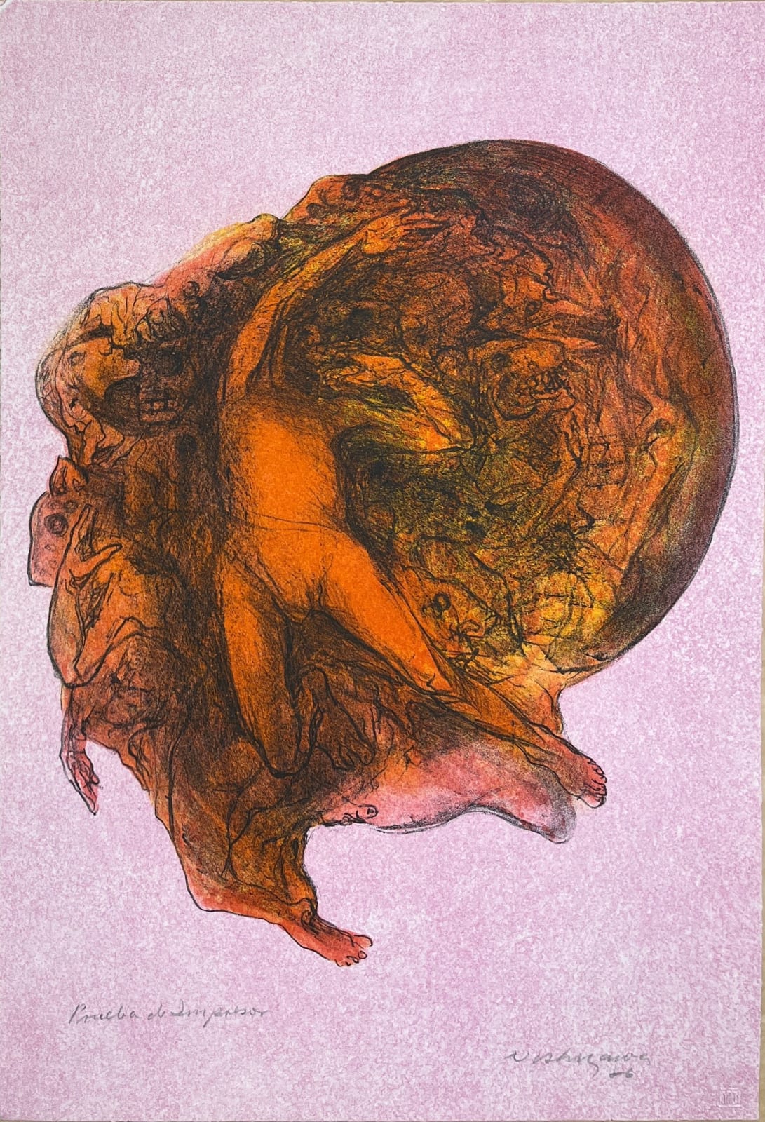 Luis Nishizawa, "Cacamatzin", 1986