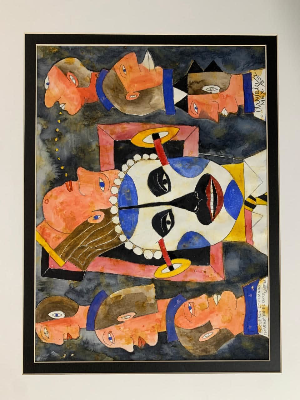 Javier Arévalo, "Recuerdo de cuando trabajé en el circo unión", 2012