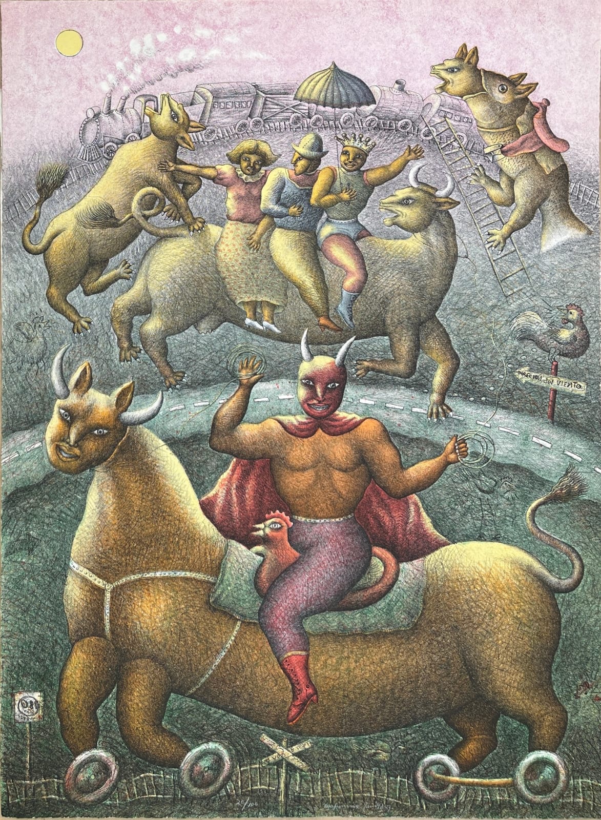 Maximino Javier, "El regreso de Belcebú", 1983