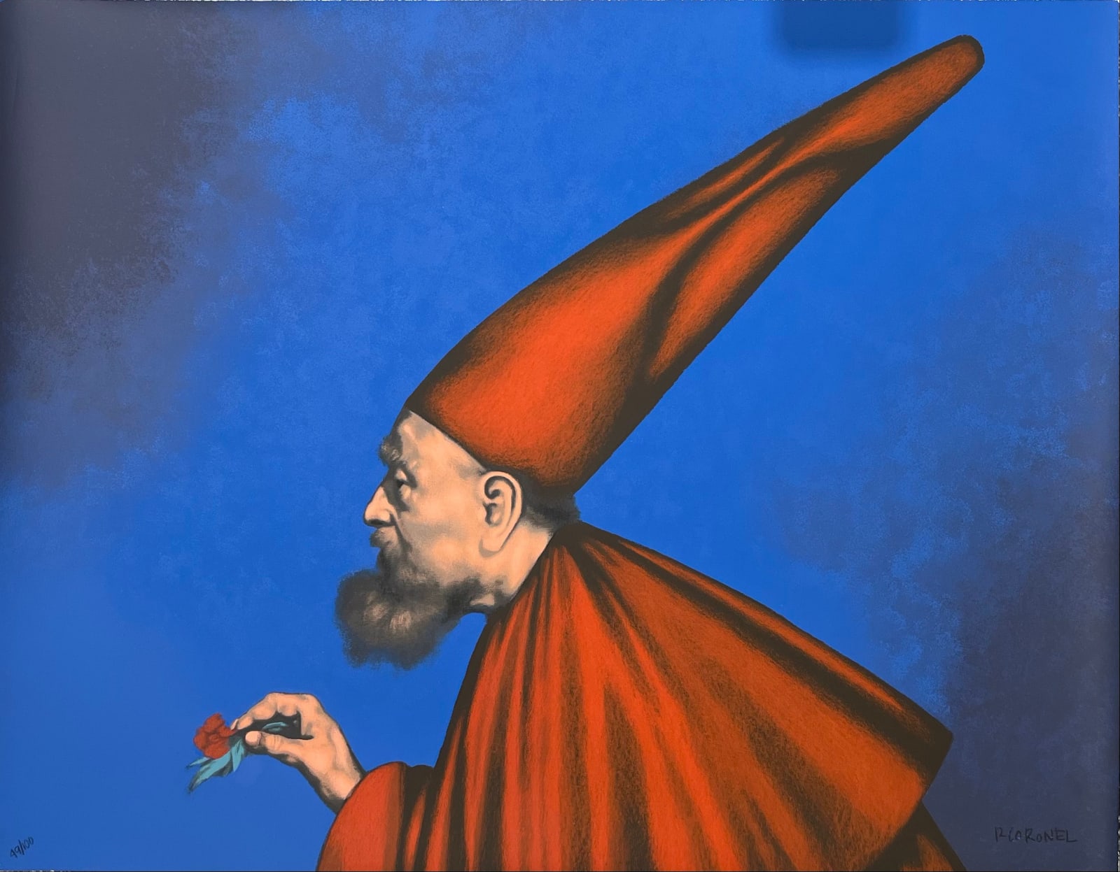 Rafael Coronel, "Moro con clavel", ca. 1998