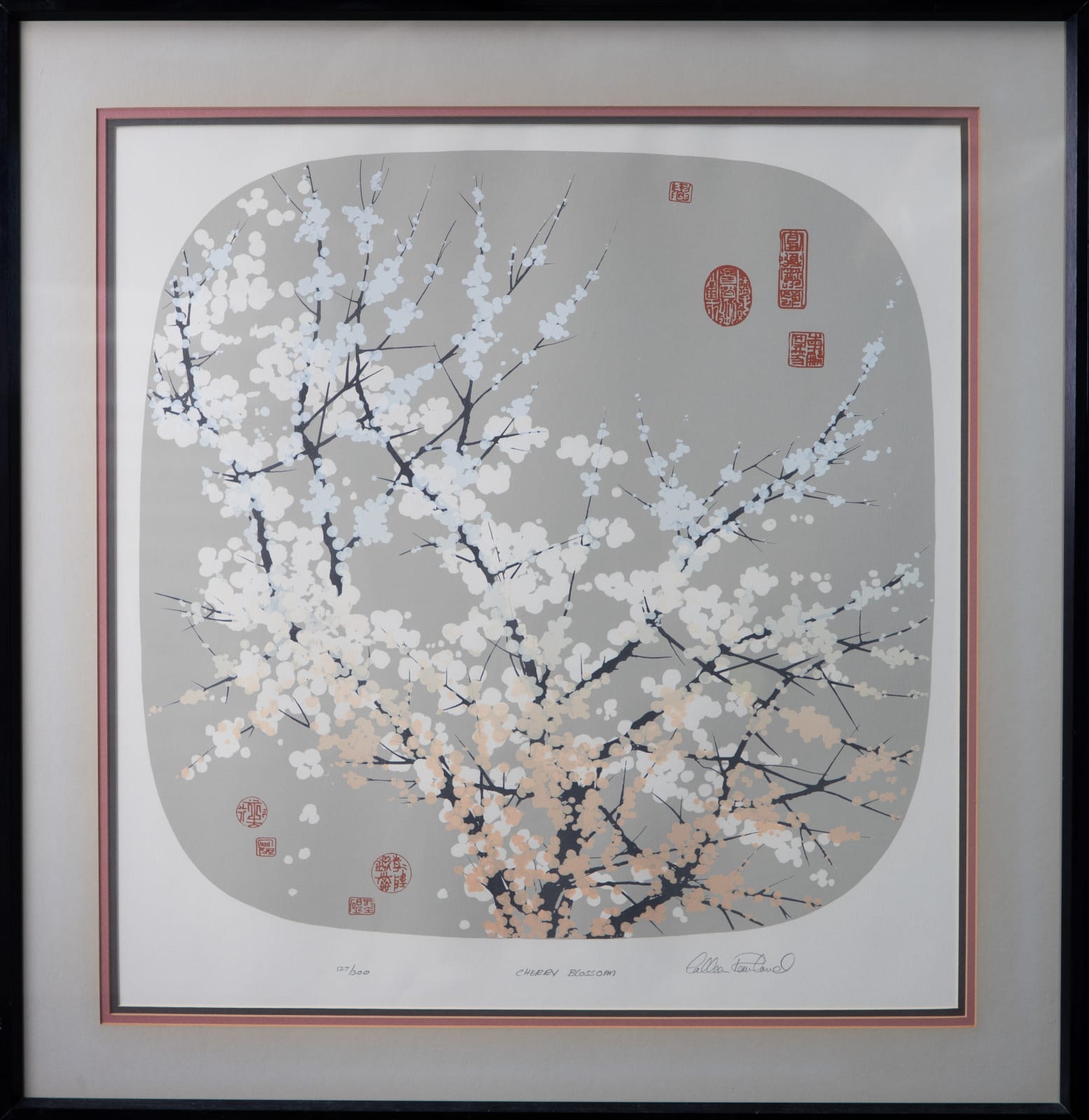 Colleen Rowland, "Cherry Blossom" , ca. 1980