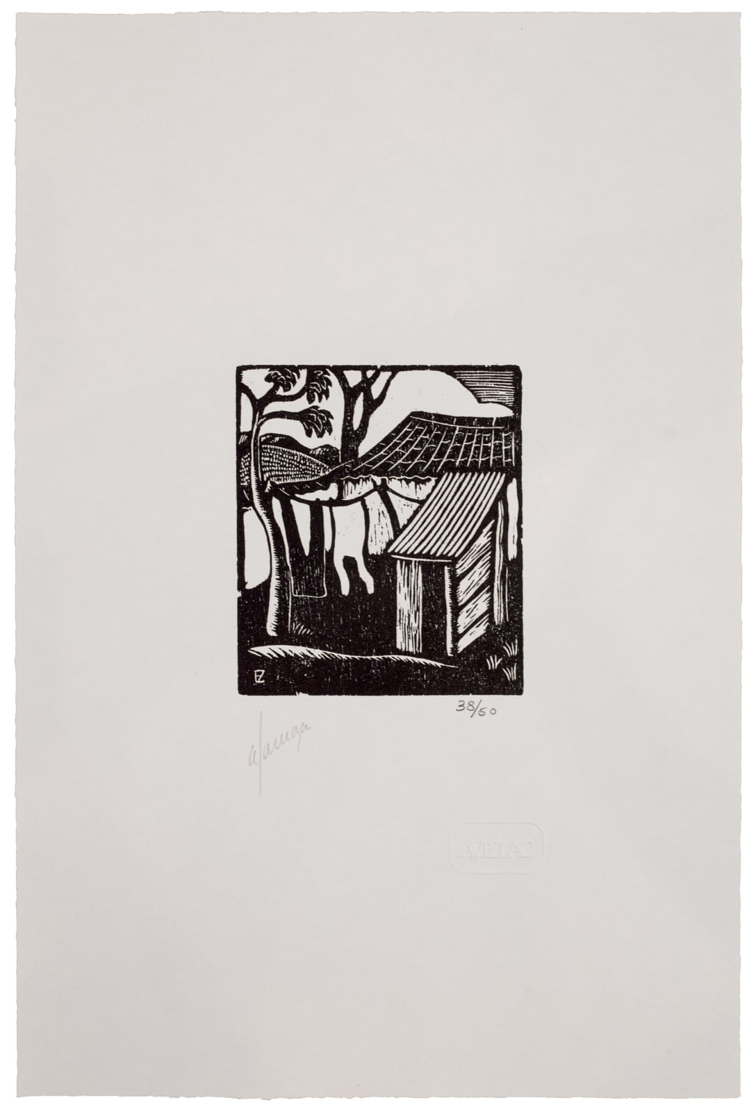 Francisco Zúñiga, "Tendedero", 1934 (reimpresión 2004)