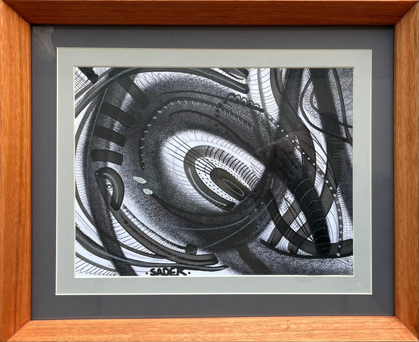 Sadek Reynolds, "Serpiente cósmica", 2023
