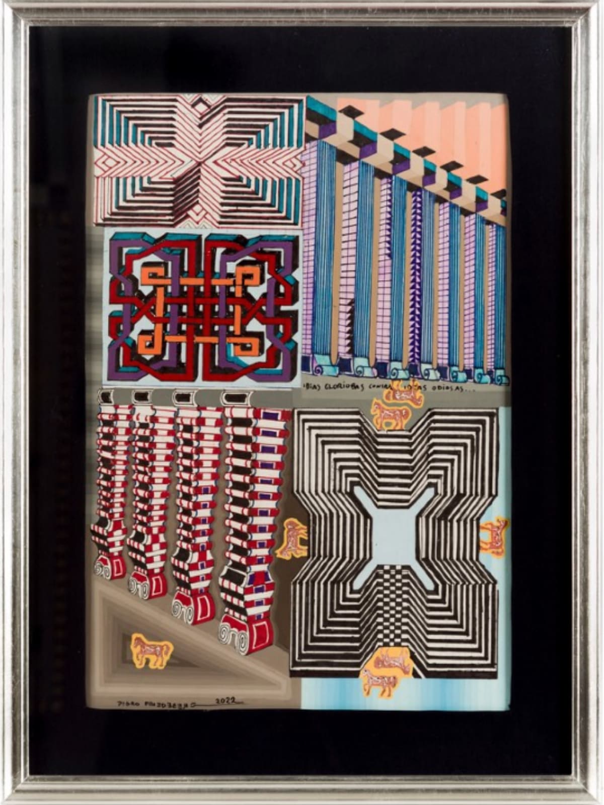 Pedro Friedeberg, "Ideas gloriosas contraideas odiosas", 2022