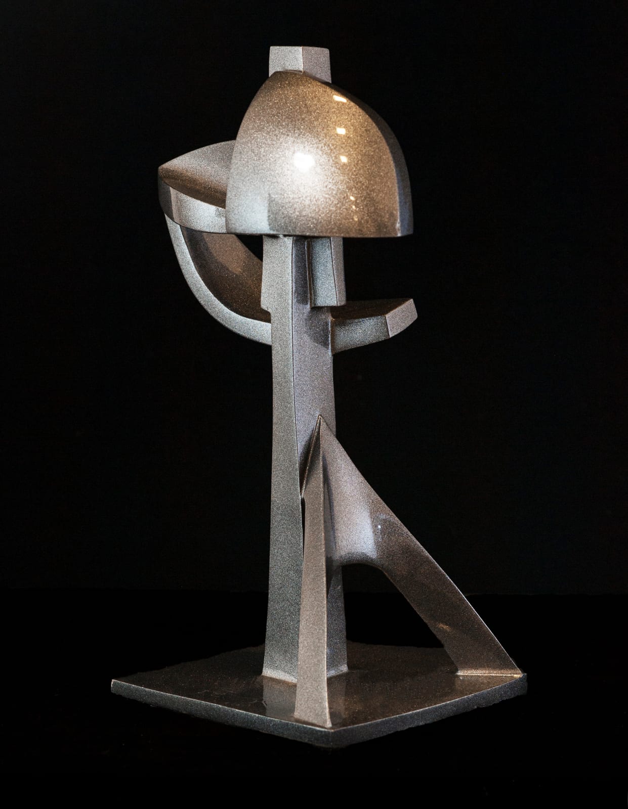 Manuel Felguerez, "Sin título (plata brillo)", 2010