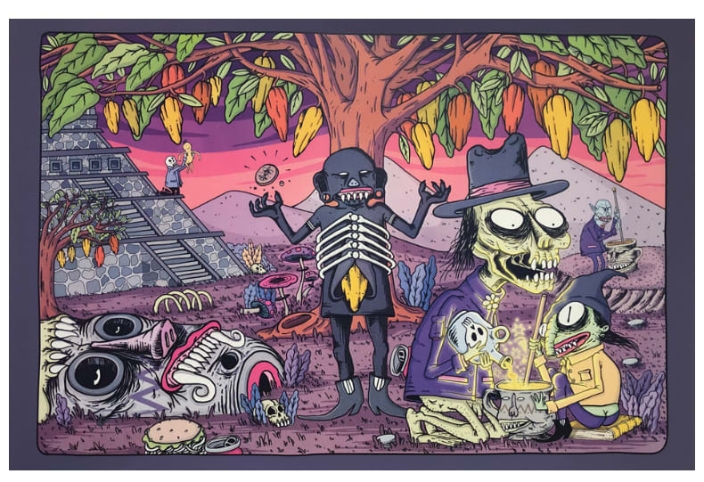 Satterugly, "Los Ladrones del cacao", 2021