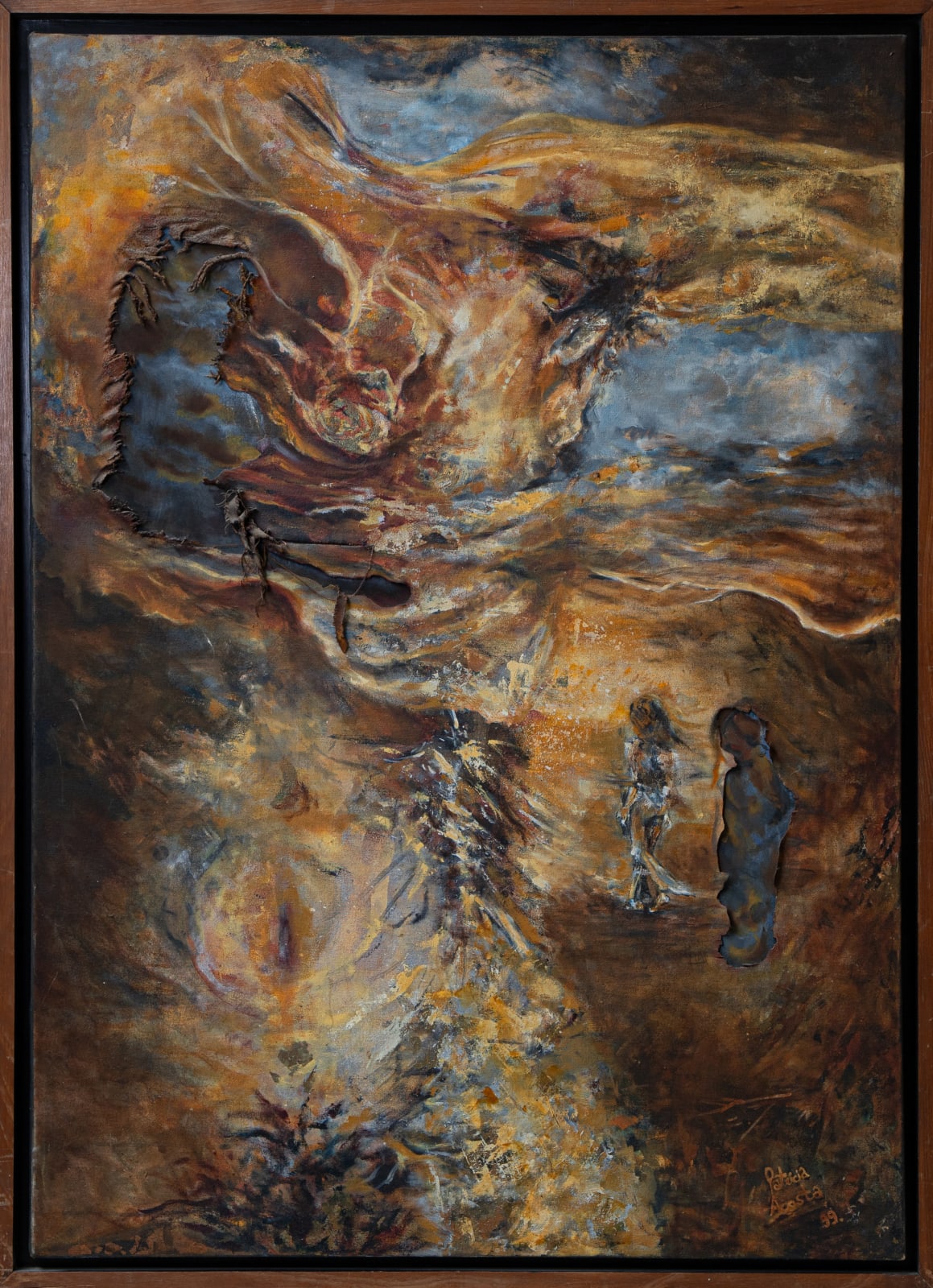 Patricia Acosta, "Desprendimiento", 1999