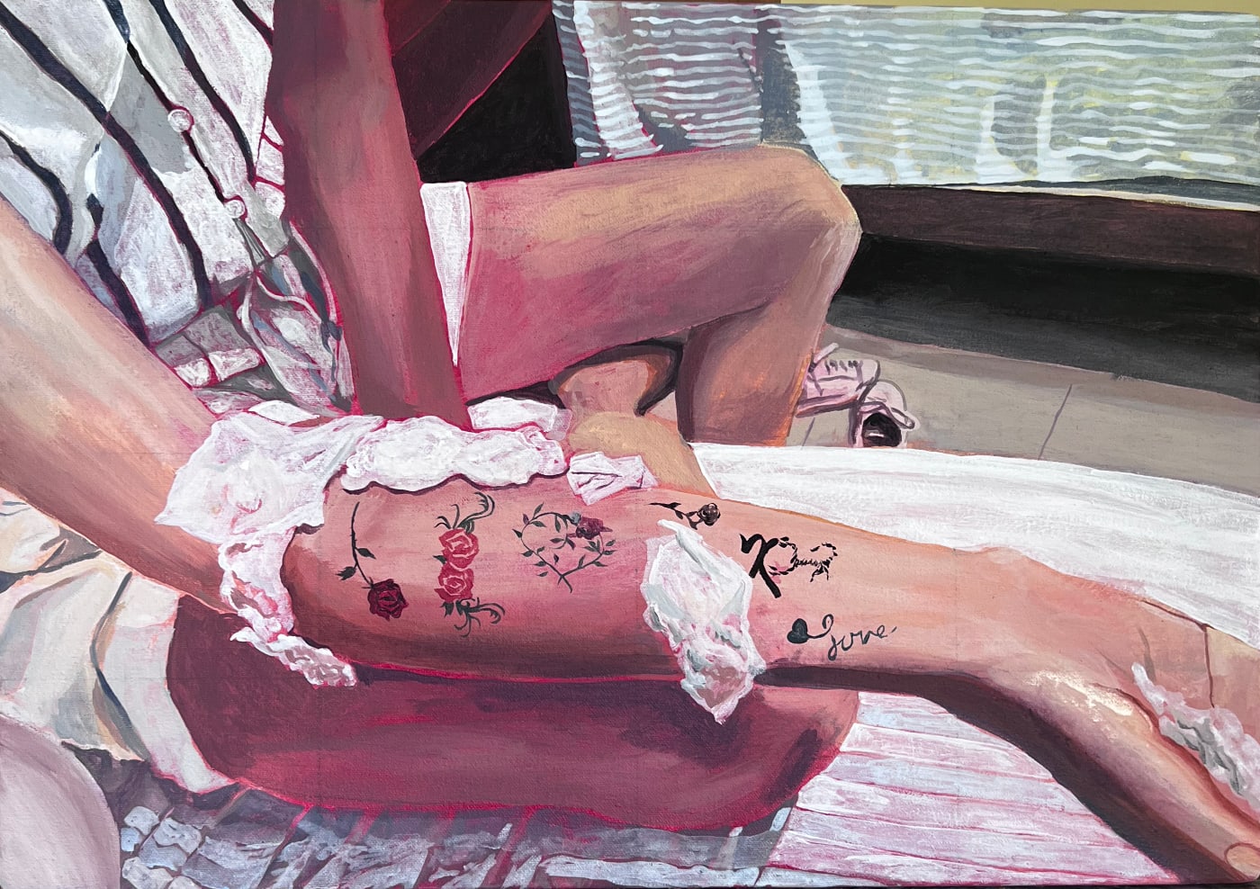 Angelina Fernandez, Tatuaje, 2024