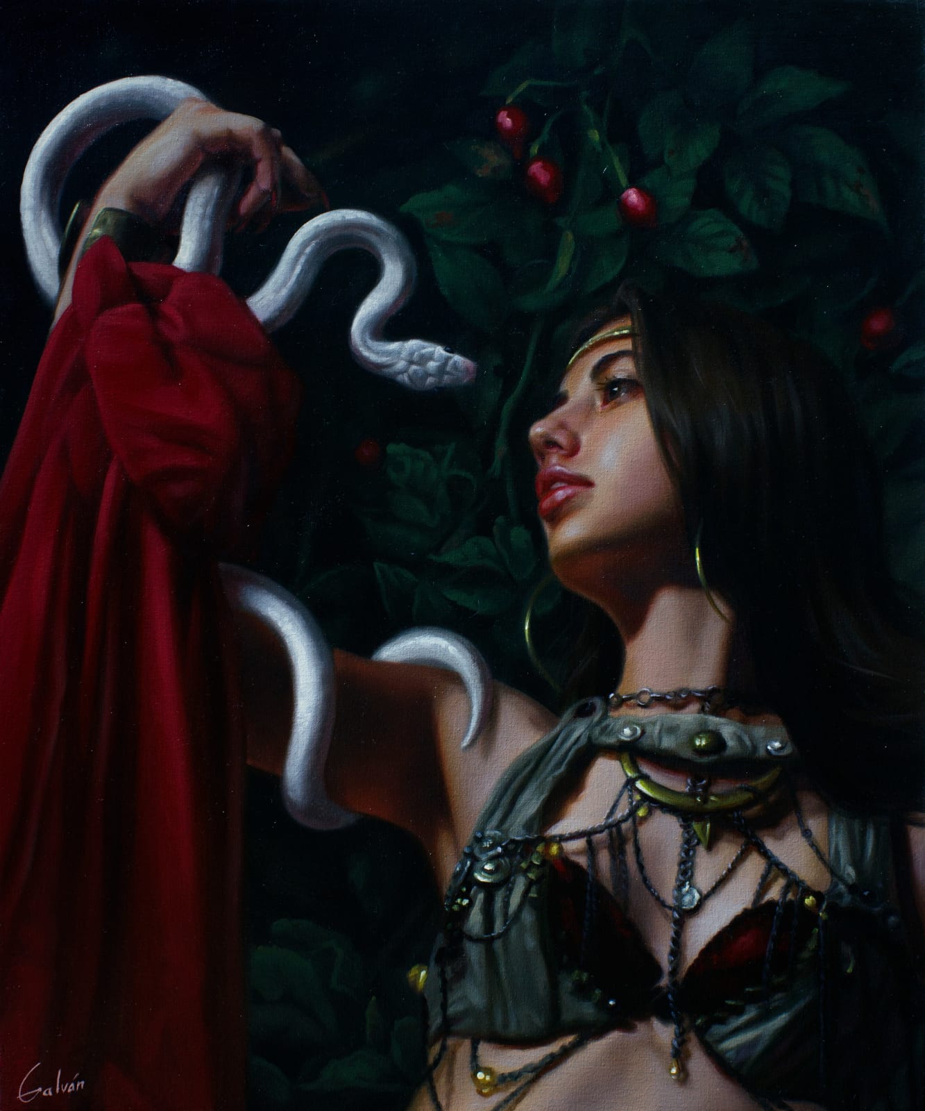 José Luis López Galván, "El susurro de la serpiente", 2024