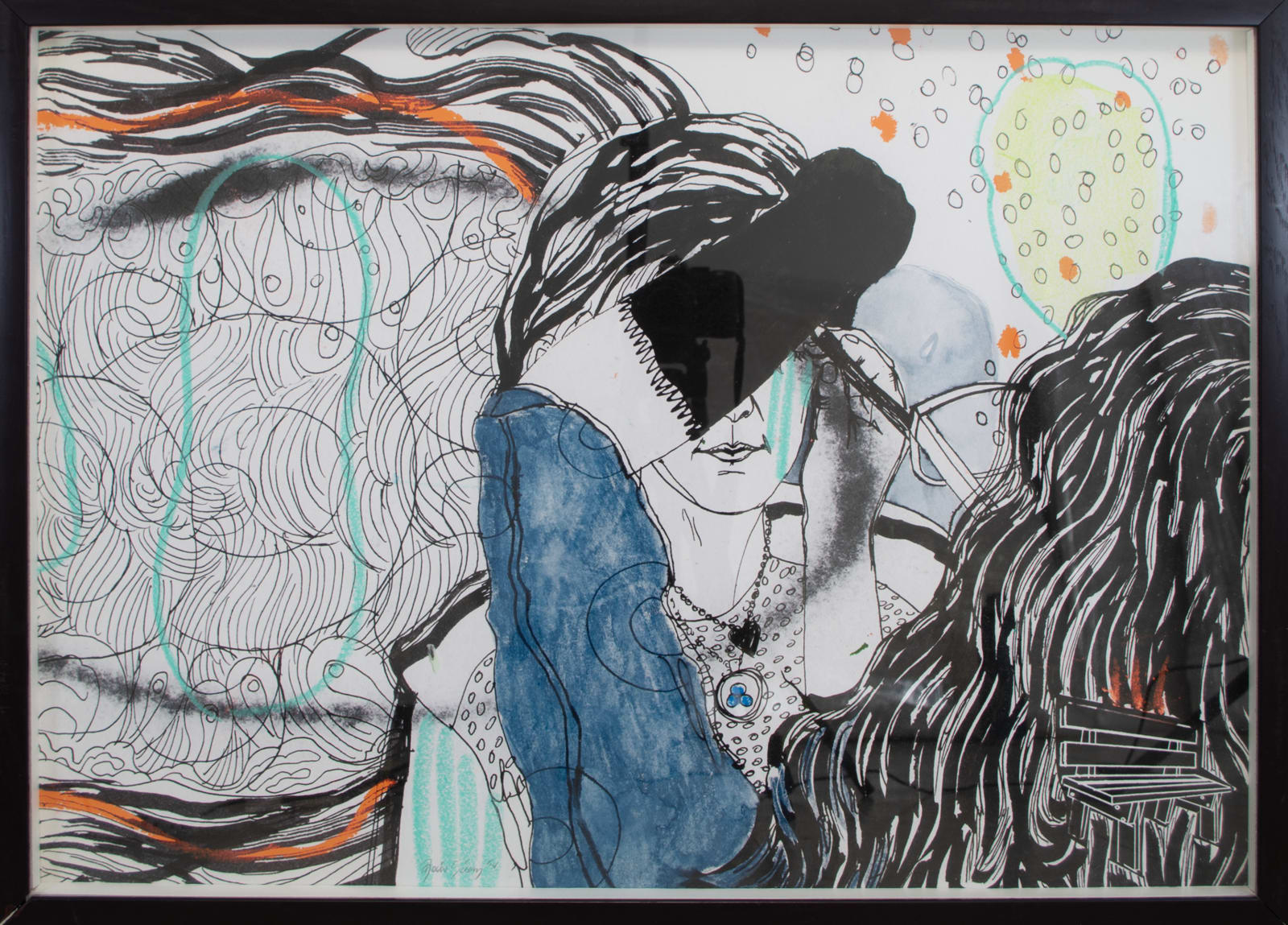 Rocío Sáenz, "Sin título (dos mujeres)", 2014