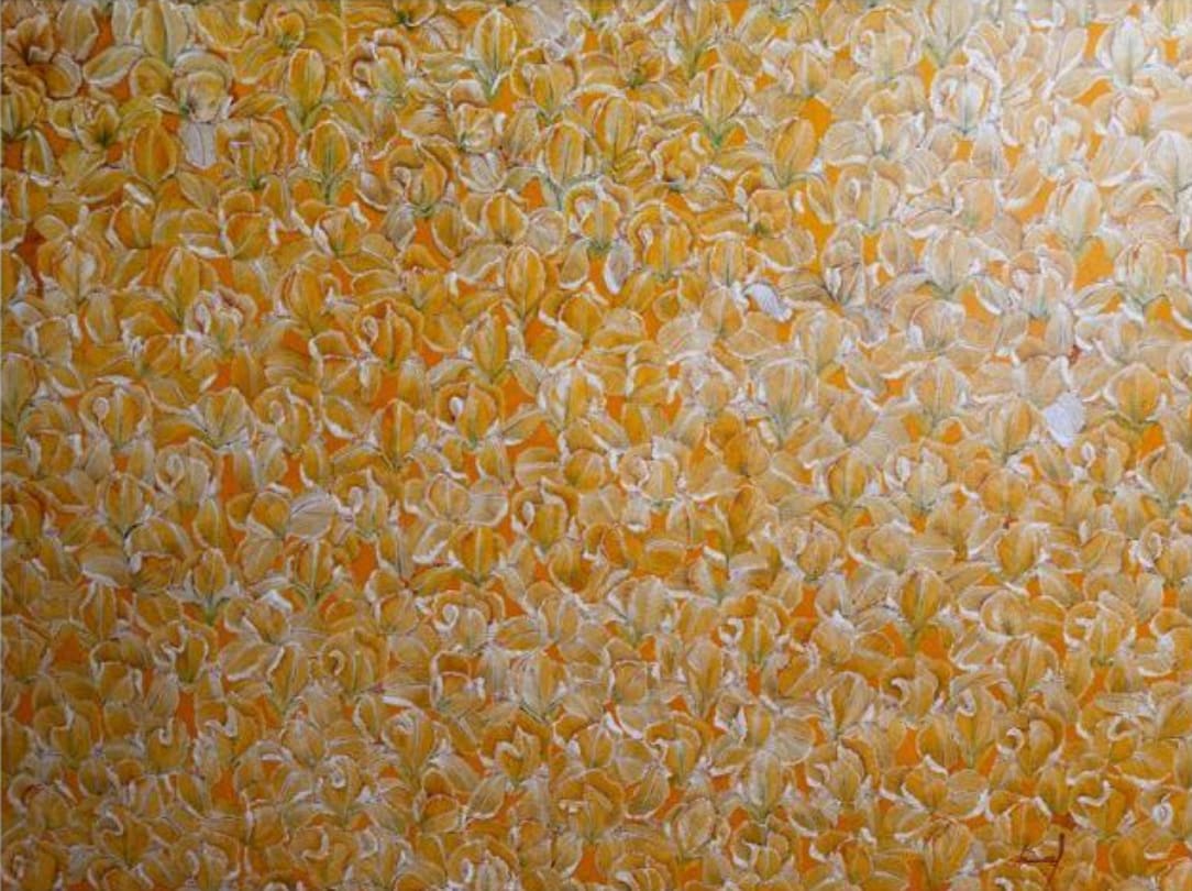 Ismael Vargas, "Flores I", 2022