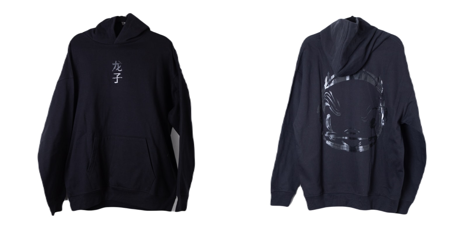 John Medina, "Hoodie negra full black", 2024