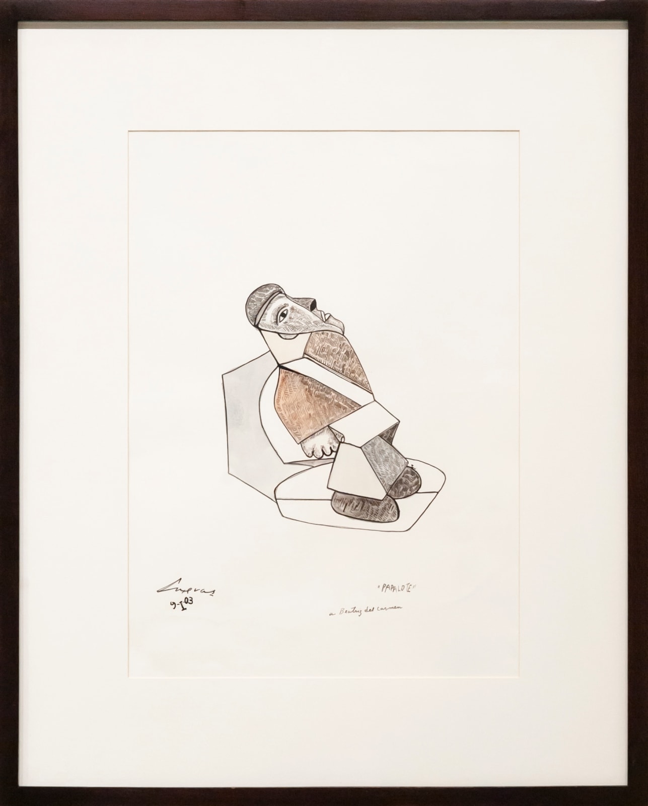 José Luis Cuevas, "Papalote", 2013