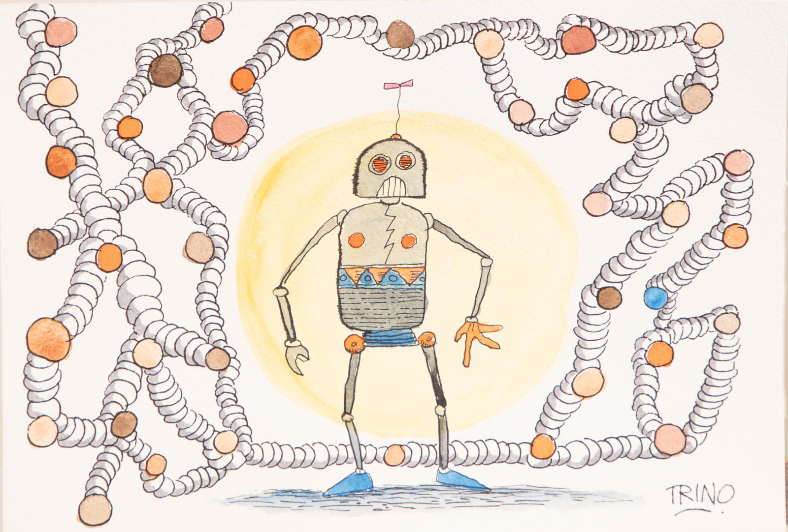 Trino, "Robot", 2024