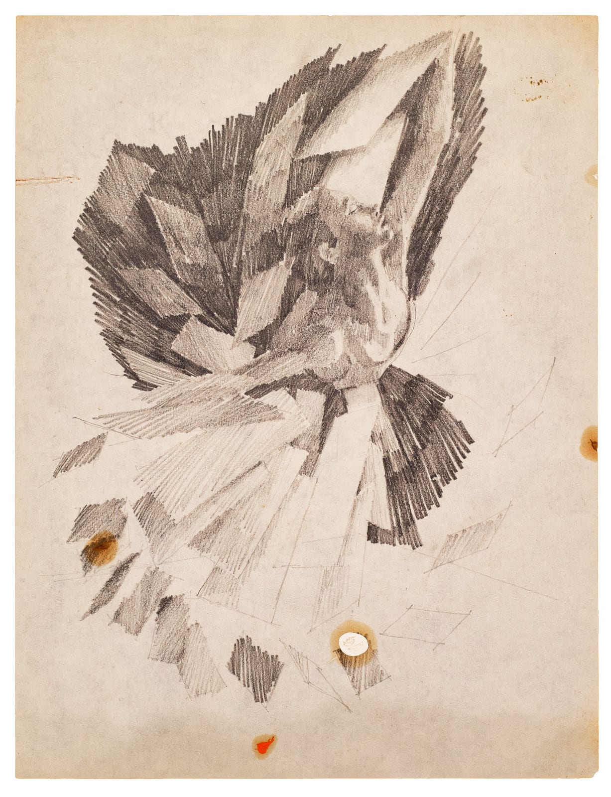 Rafael Cauduro, Boceto 02 "Fantasía de Luz I", 1980