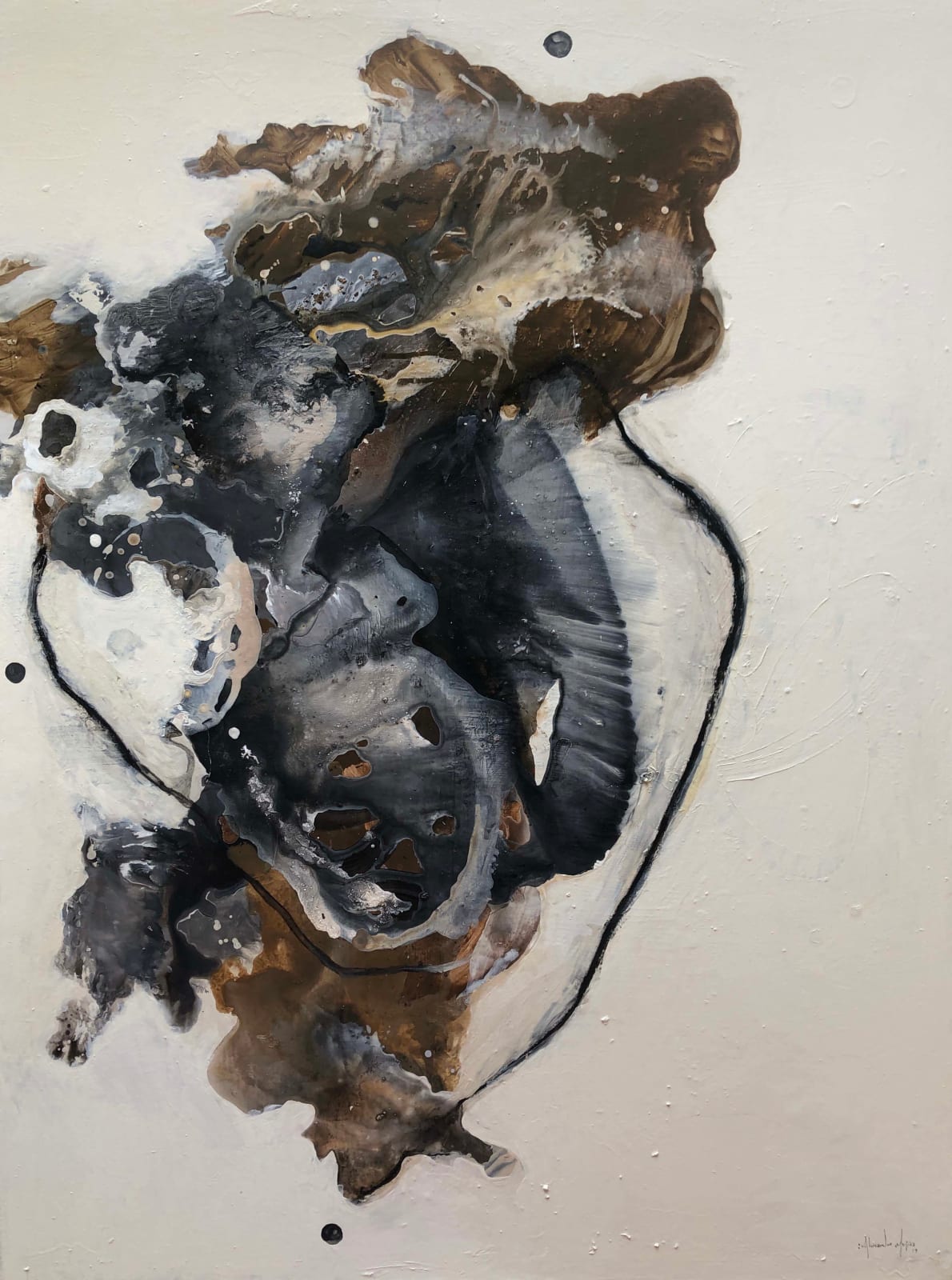 Alessandro Mejía, "Dimensiones del corazón", 2019