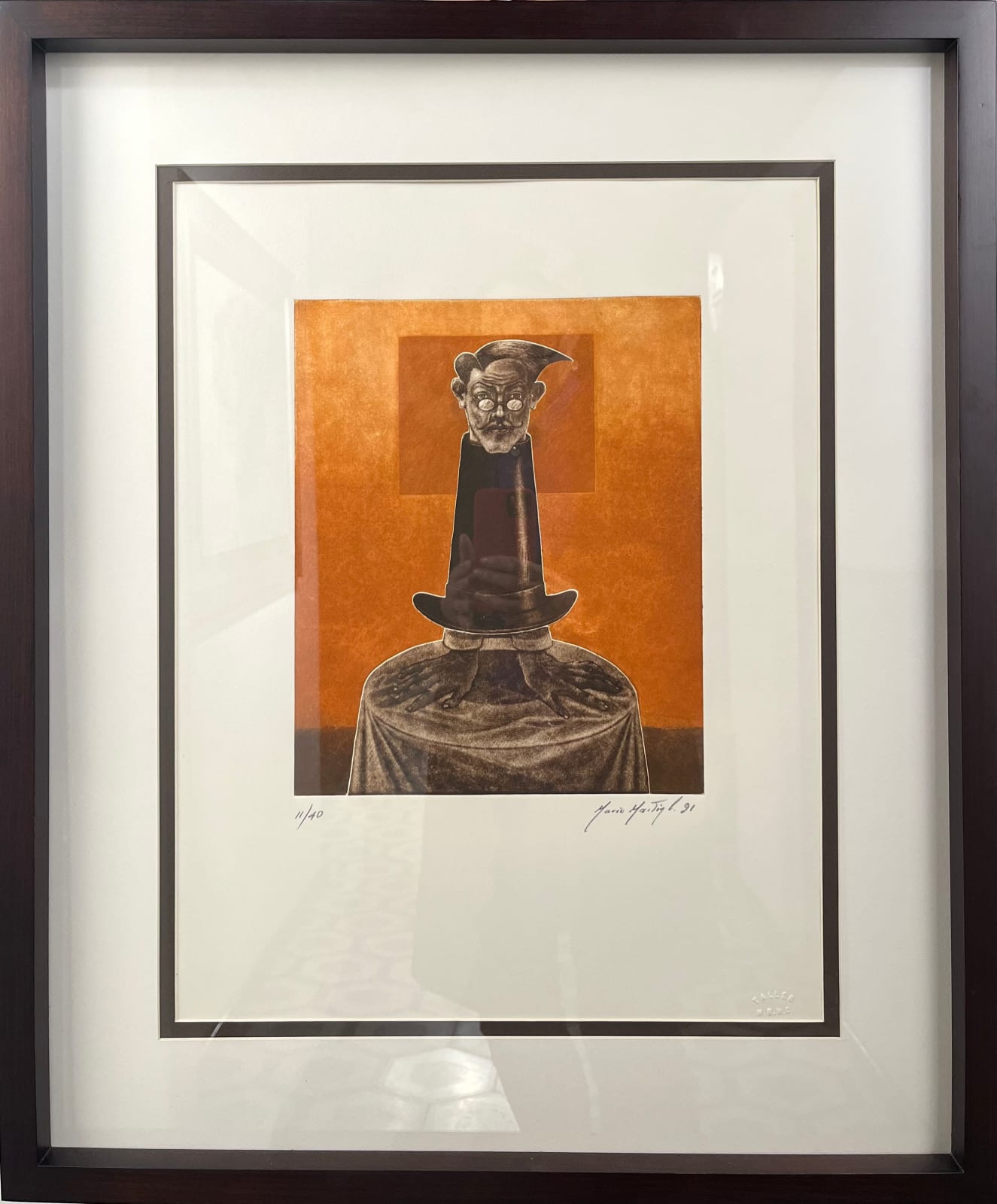 Mario Martín del Campo, El mago sobre la mesa, 1991