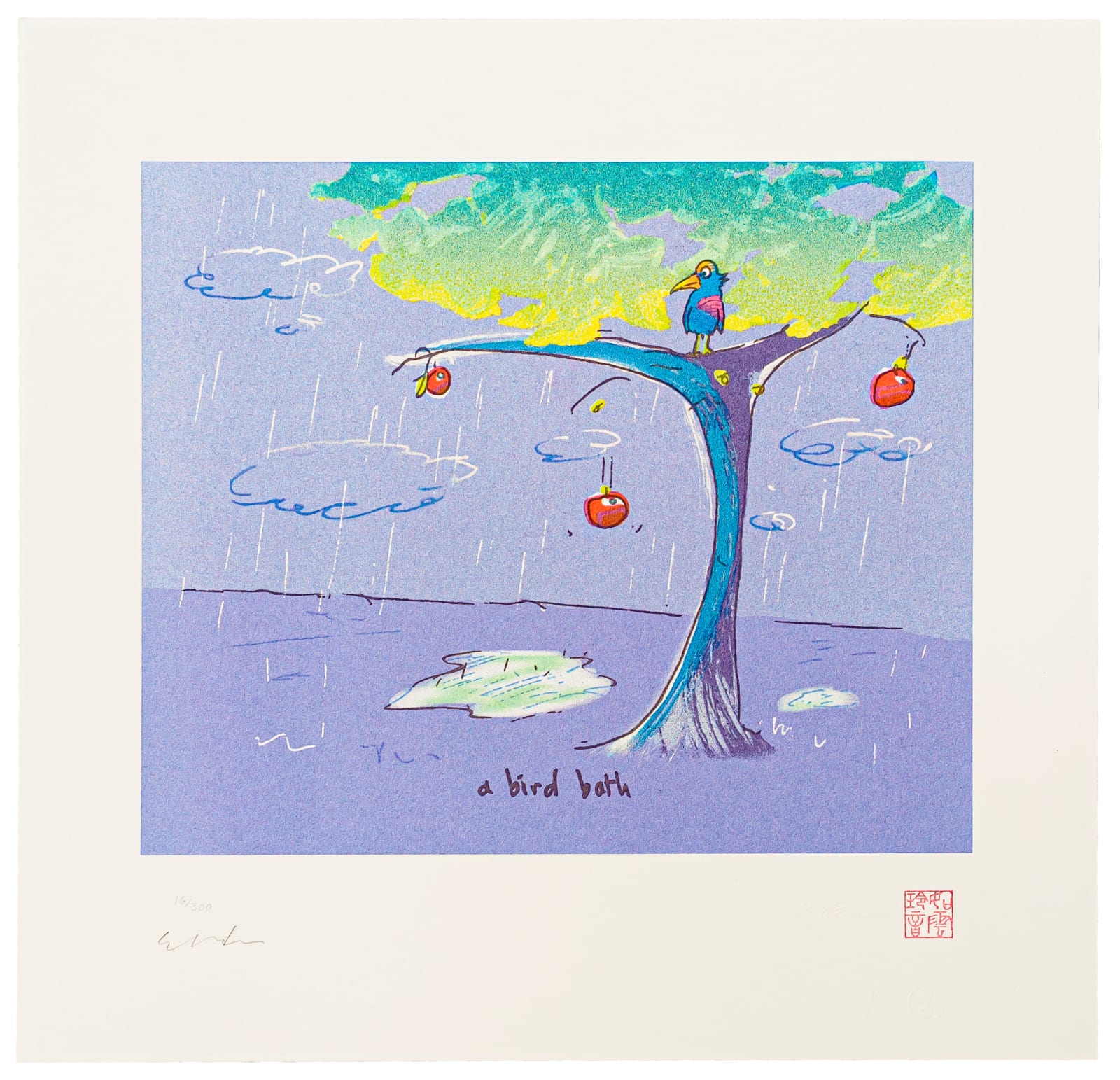 John Lennon & Yoko Ono, "A Bird Bath", 1999