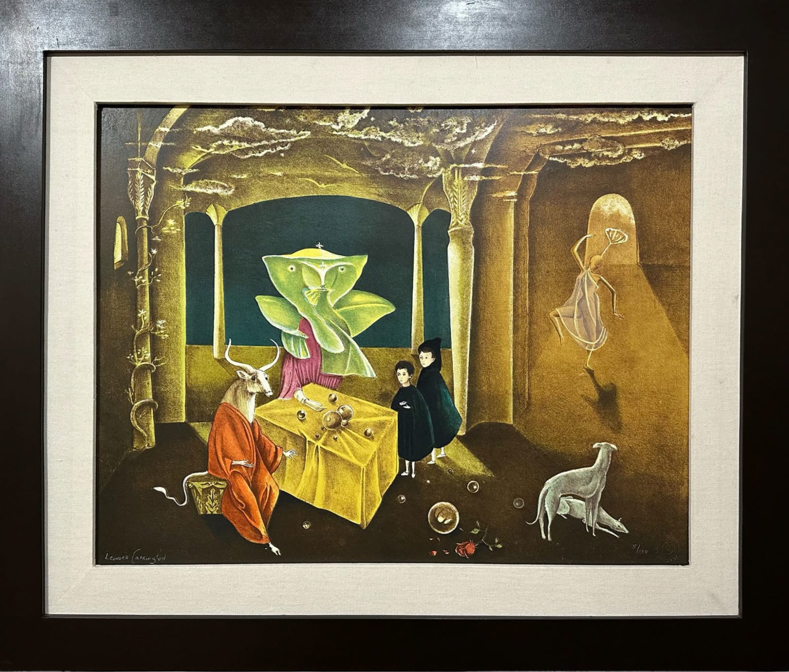 Leonora Carrington, "And then we saw the daugther of the minotaur", 2011
