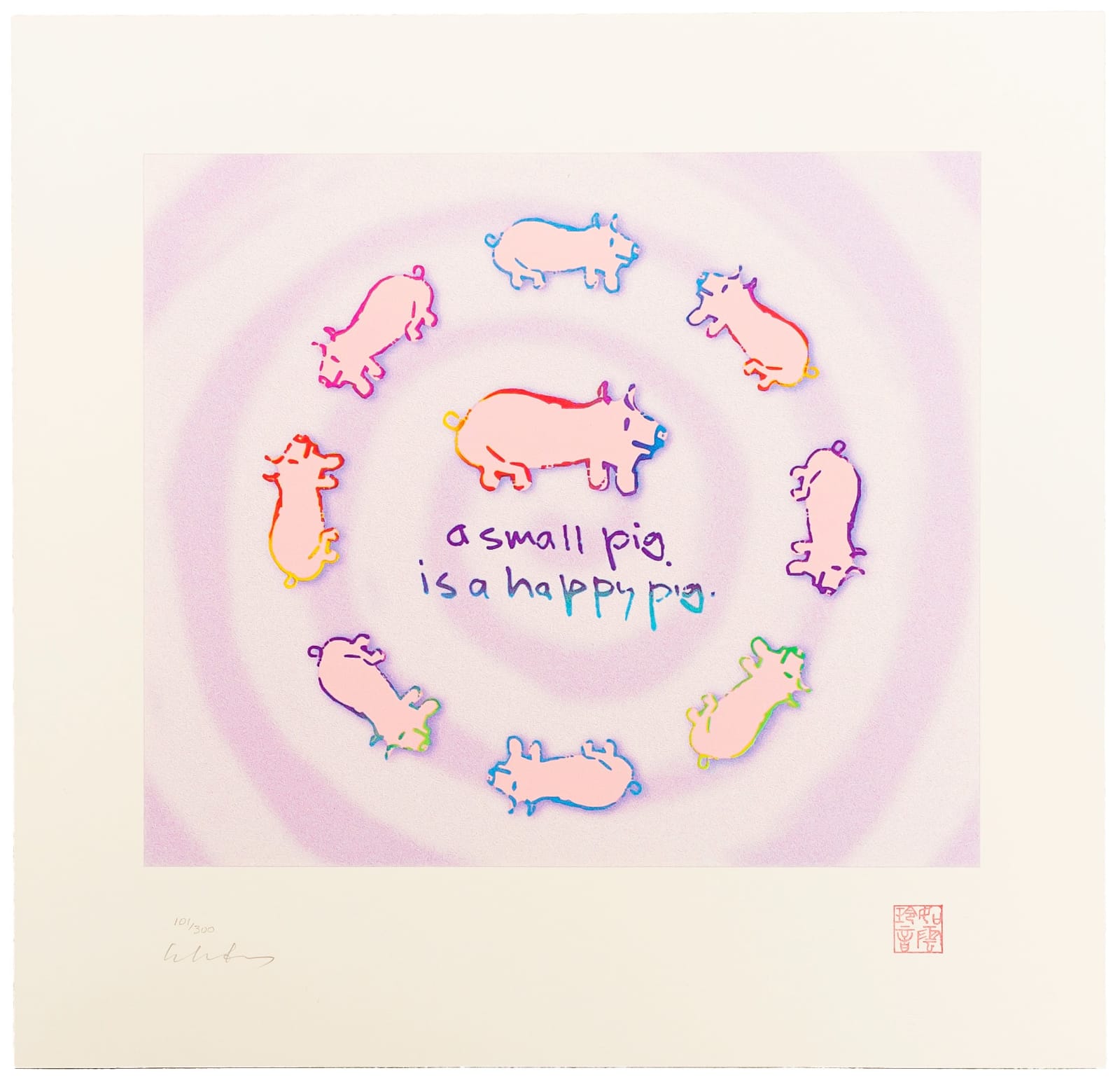 John Lennon & Yoko Ono, "Samll Pig", 2002