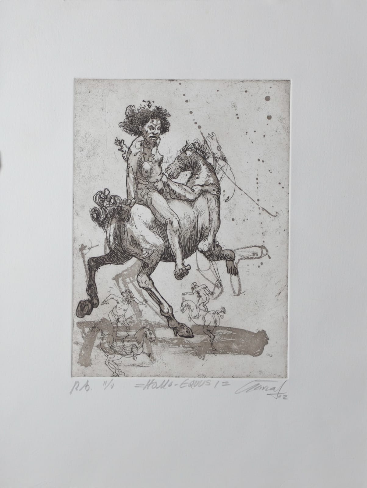 Sergio Garval, "Homo Equus I", 2002