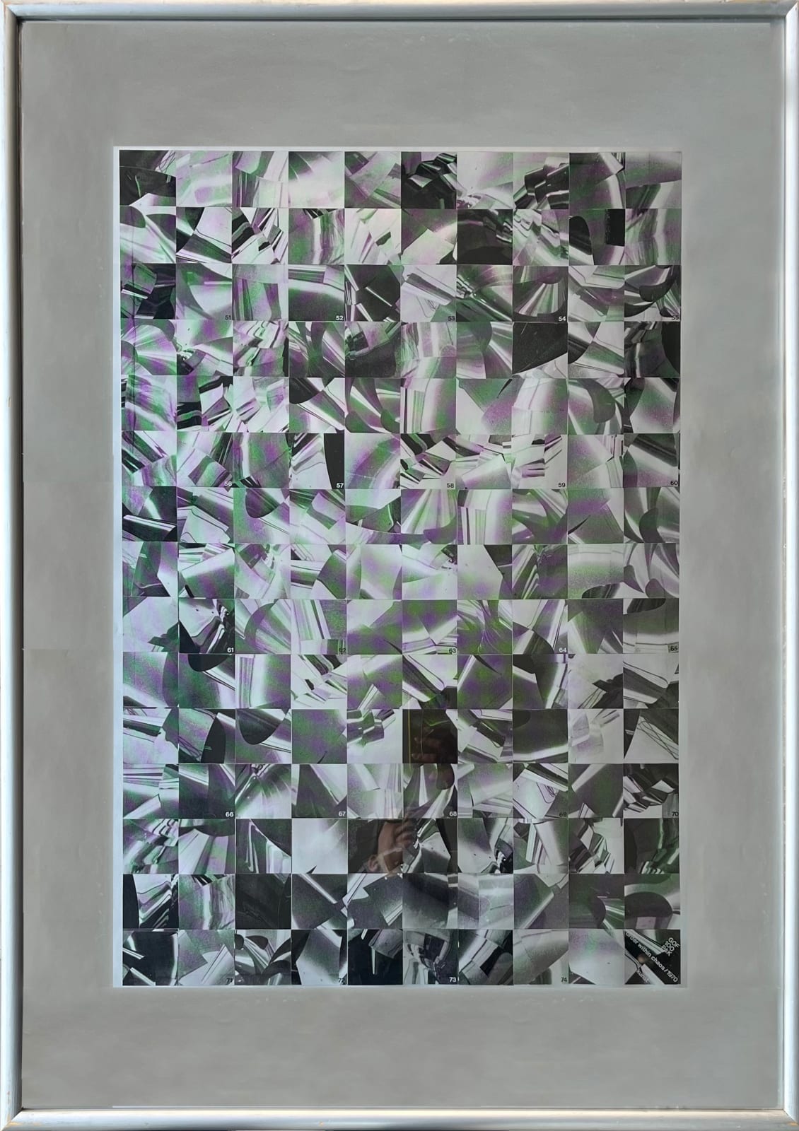 Mauro Kunst, "Order within chaos", 1970