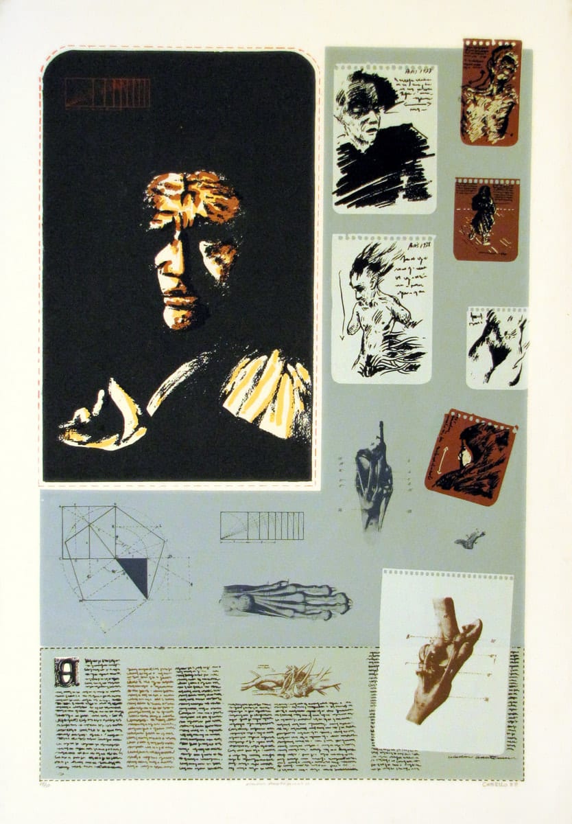 Javier Campos Cabello, "Estudios Anatómicos II", 1988