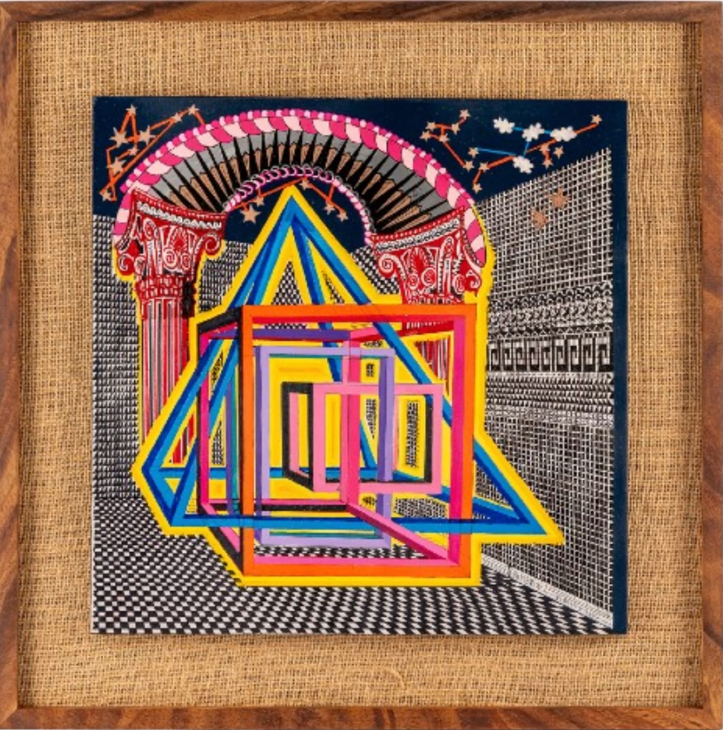 Pedro Friedeberg, "Crimen #2", 2023