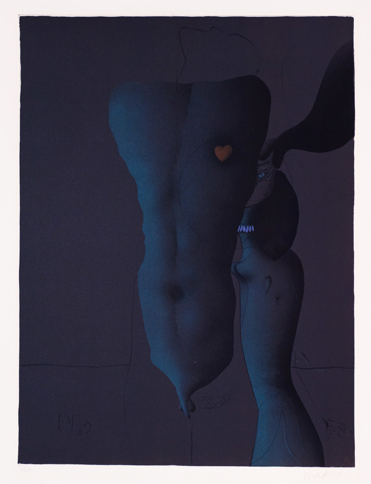 Paul Wunderlich, Untitled from "Song of Songs", 1970